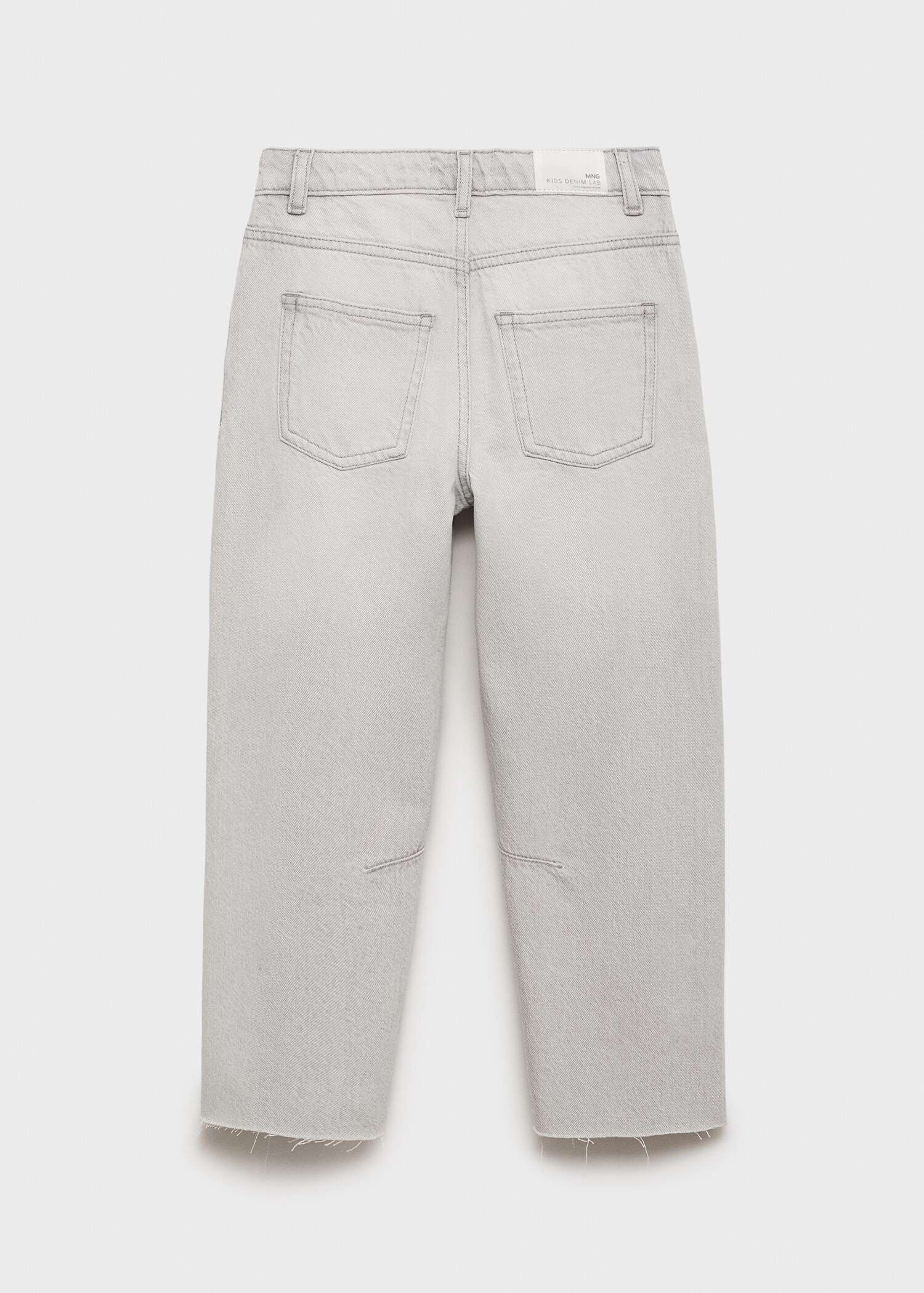 Mid-rise balloon jeans - Reverse of the article