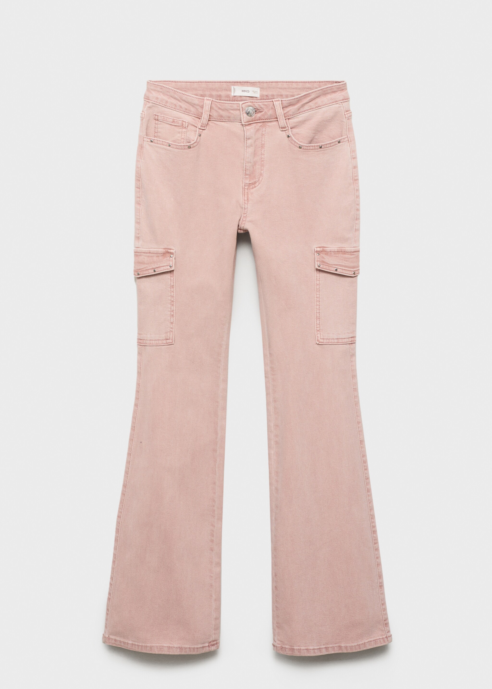 Studded skinny cargo jeans - Article without model