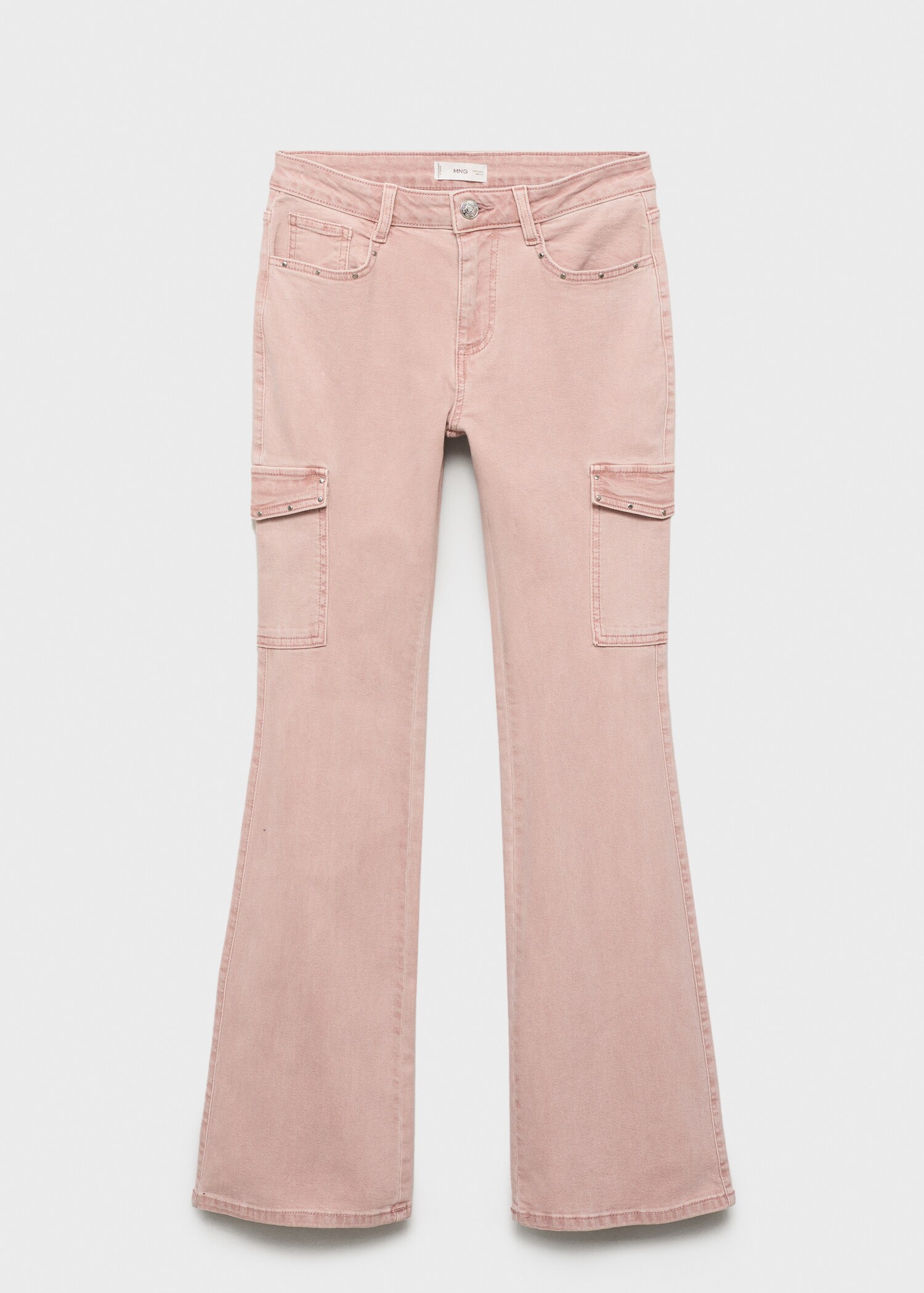 Studded skinny cargo jeans - Article without model