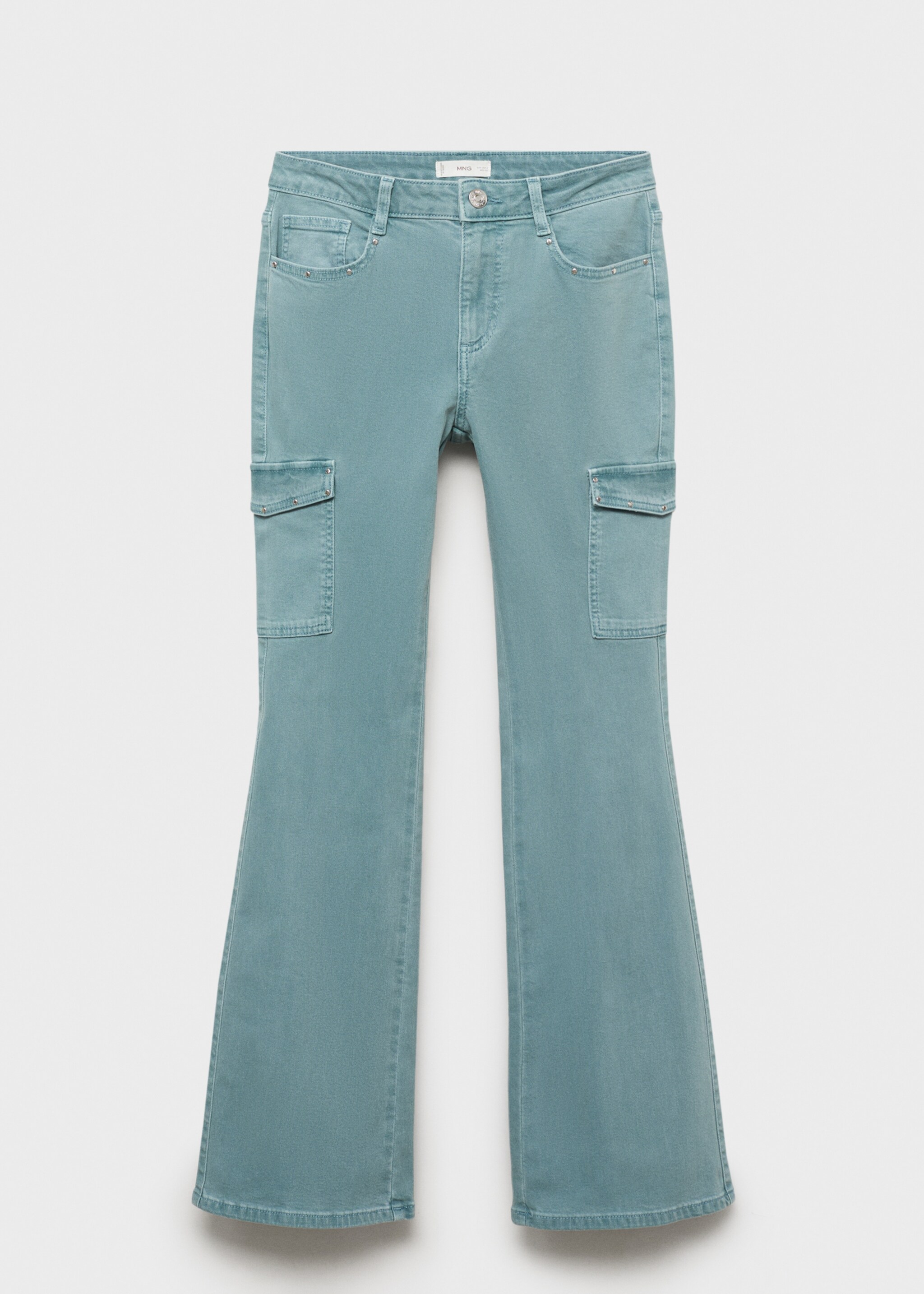 Flared cargo jeans - Article without model