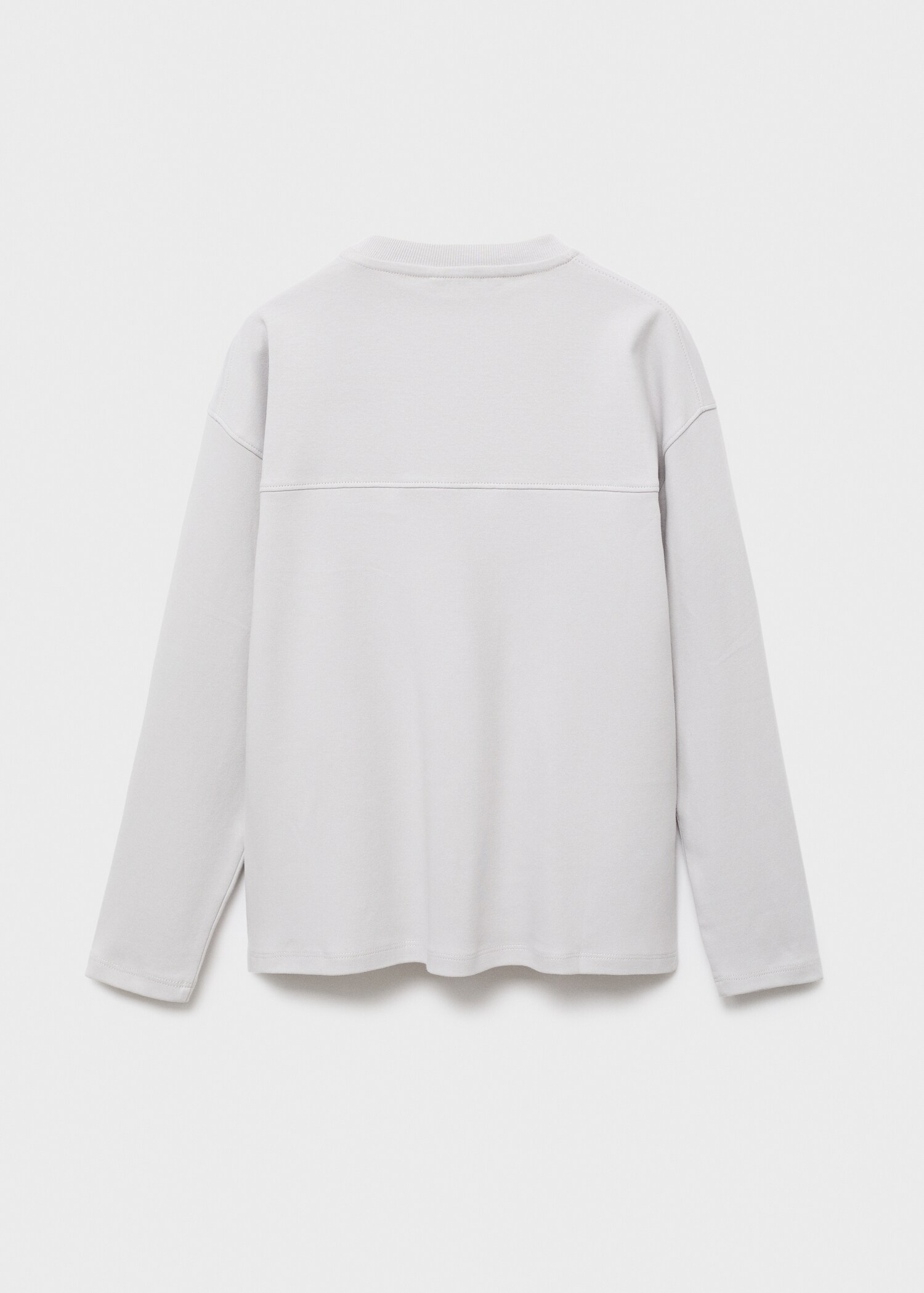 T-shirt with pocket seam - Reverse of the article