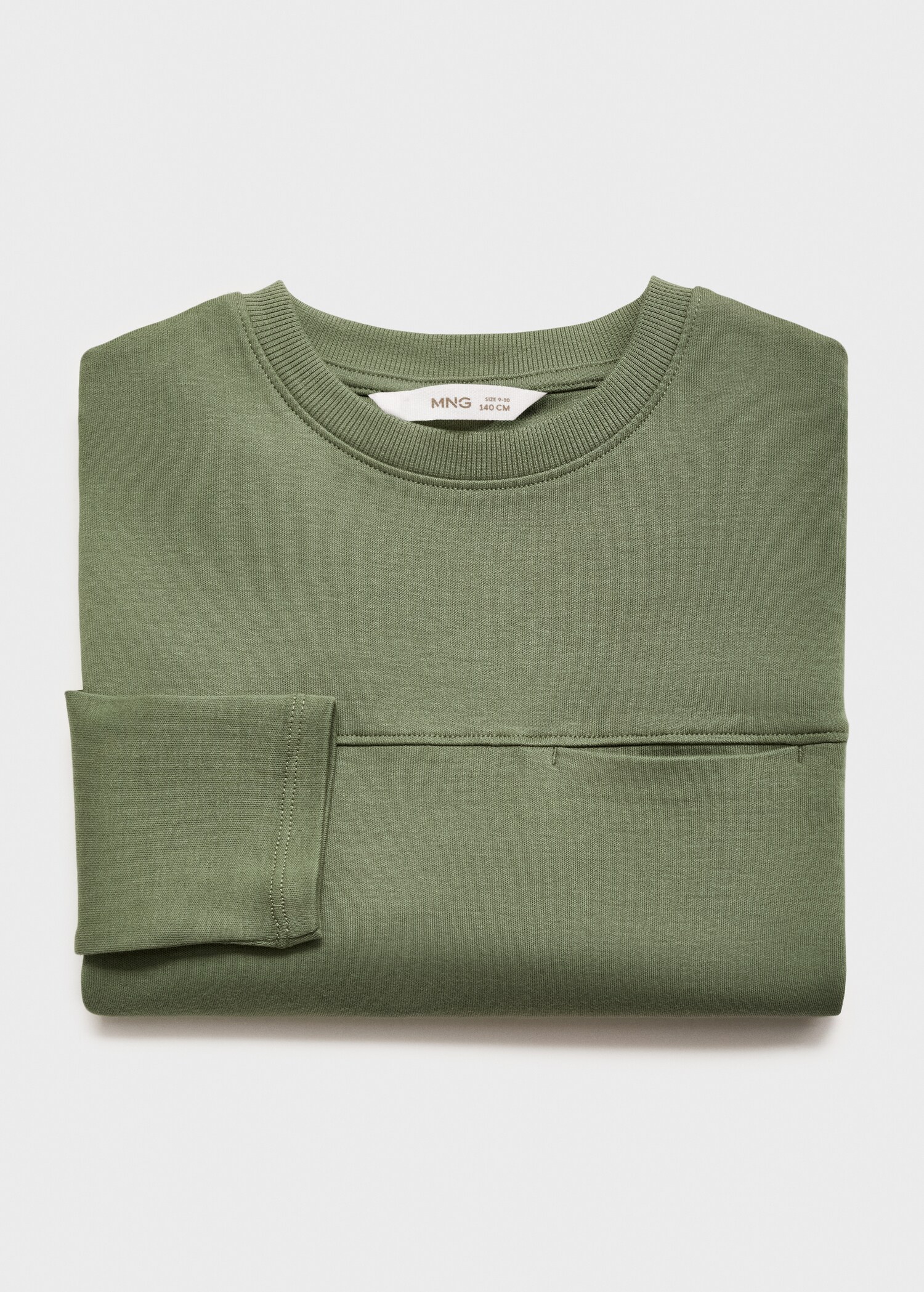 T-shirt with pocket seam - Details of the article 0