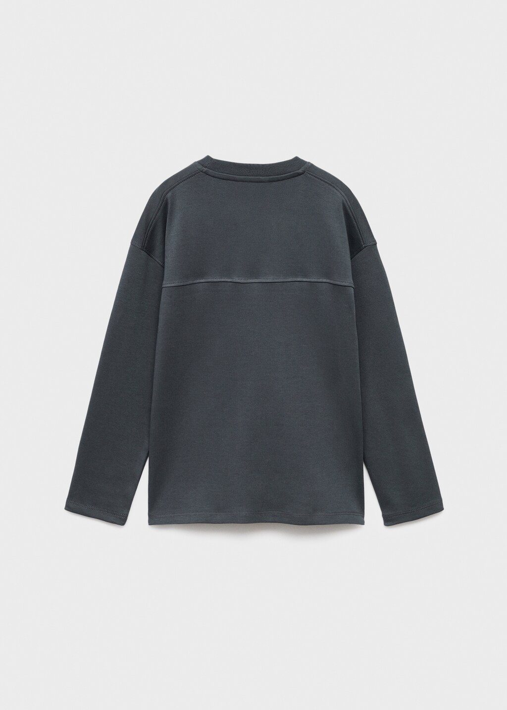 T-shirt with pocket and seam detail