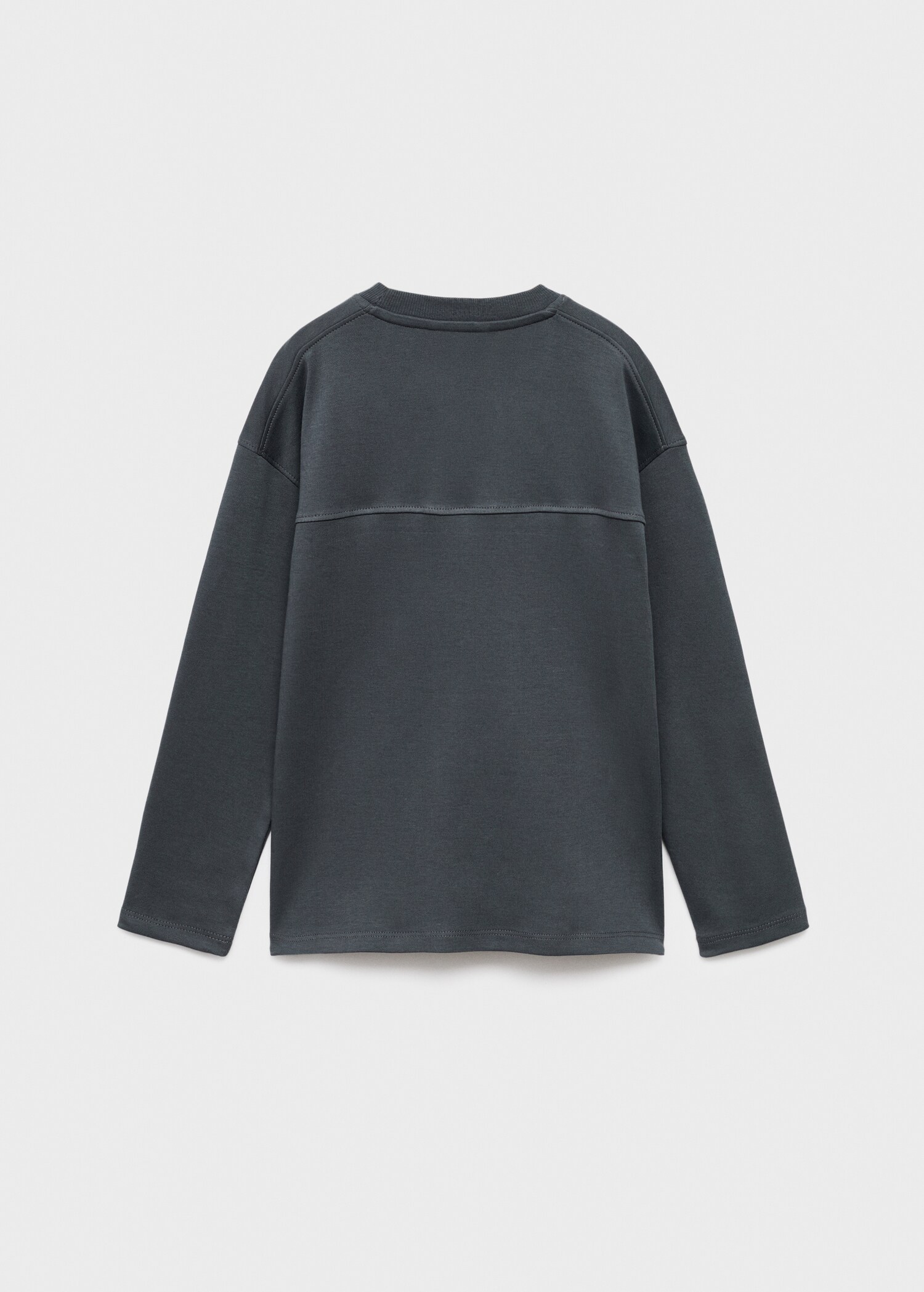 T-shirt avec couture poche - Verso de l’article