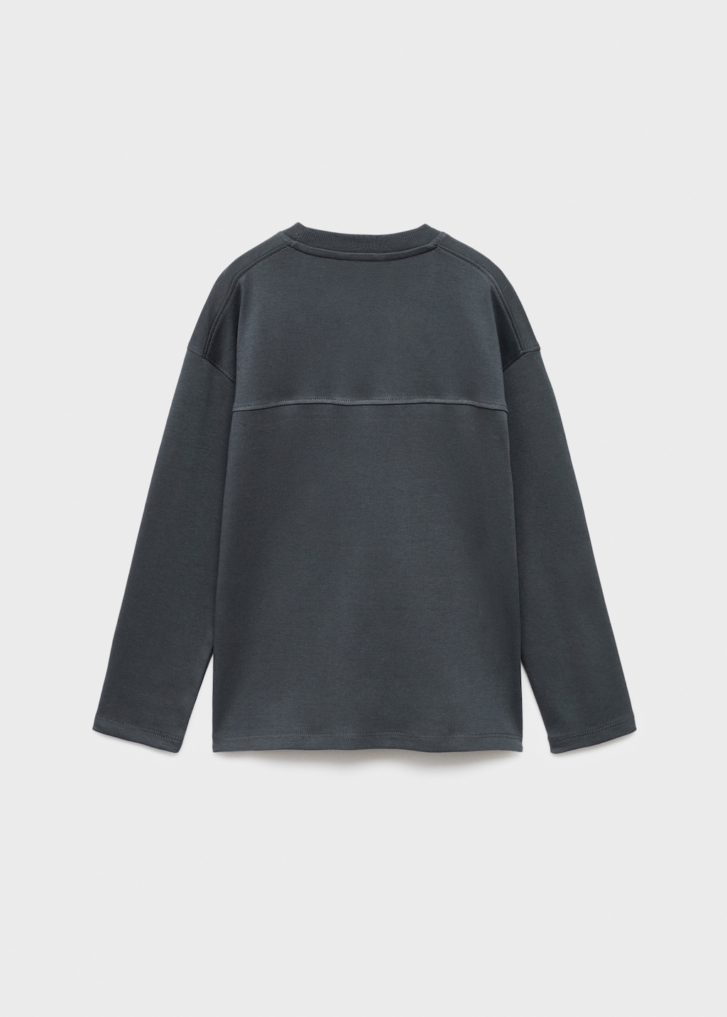 T-shirt with pocket and seam detail