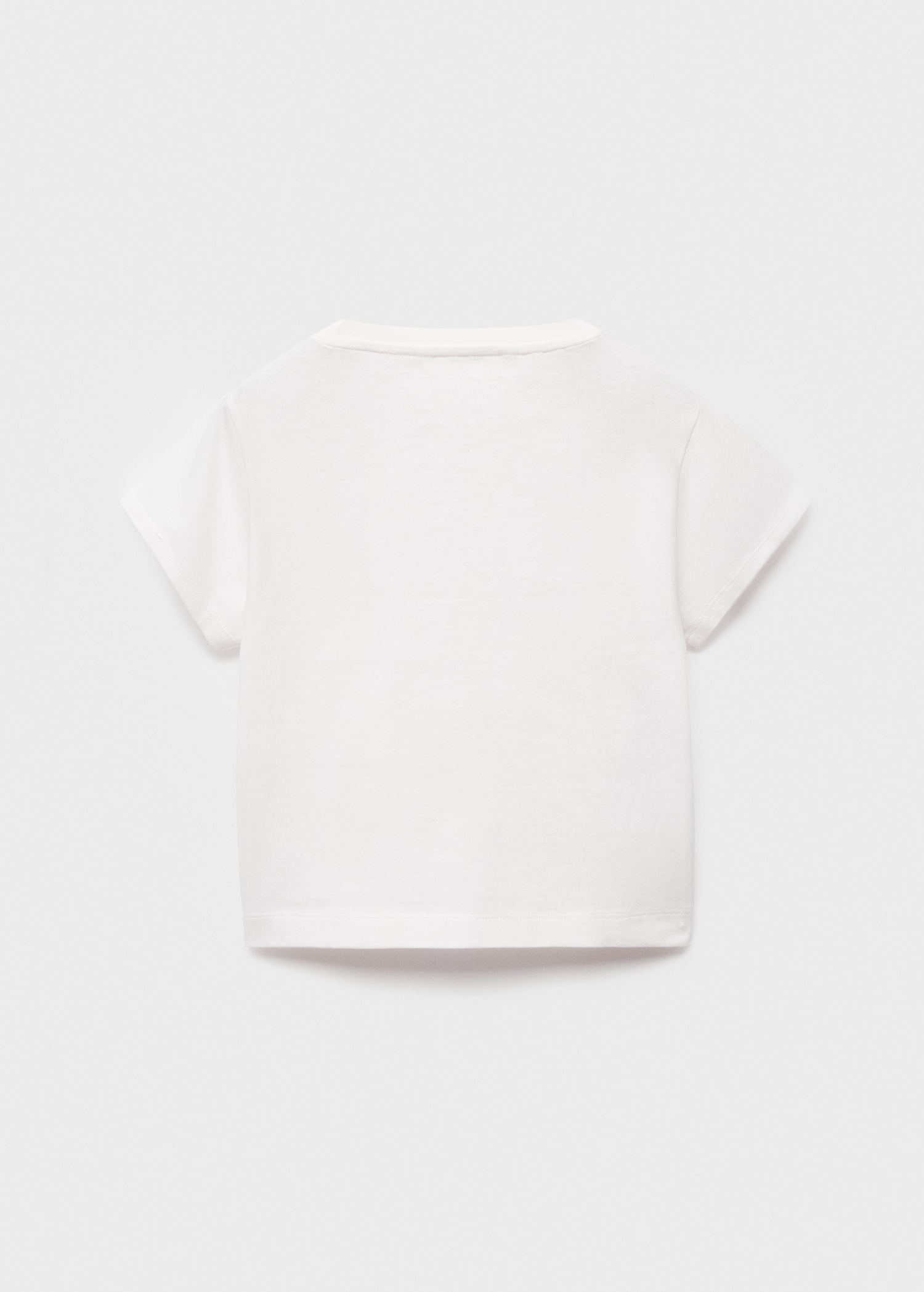 Short-sleeved printed t-shirt - Reverse of the article