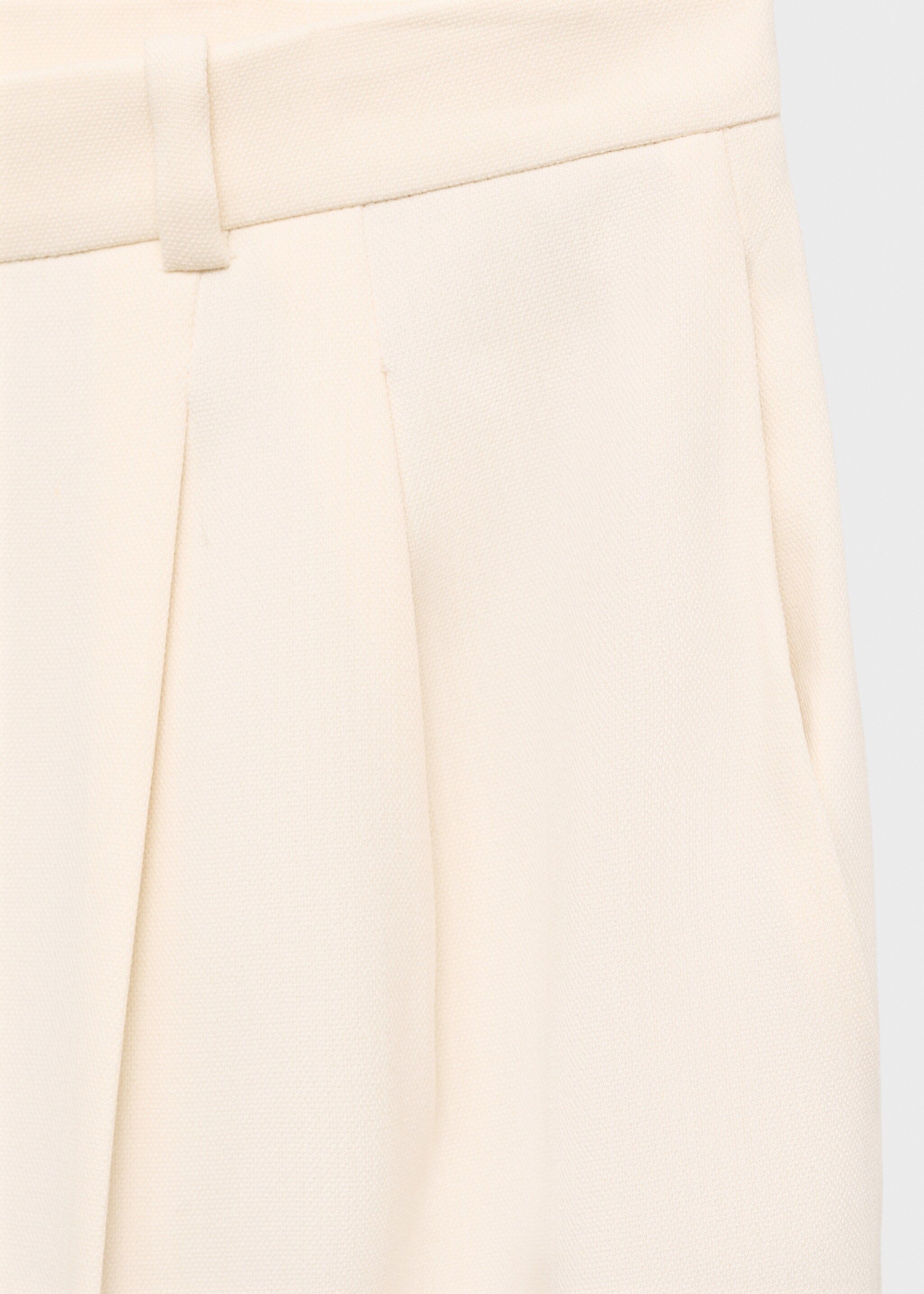 Pantaloni drepți cu pense - Detaliu al articolului 0, Gri deschis. Ref: 17054422-00.