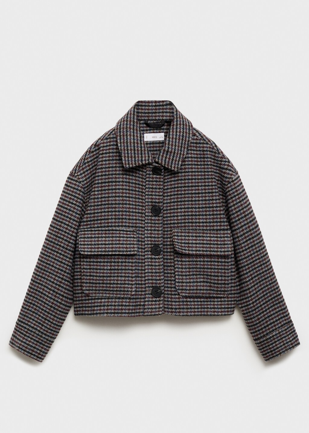 Tweed wool coat