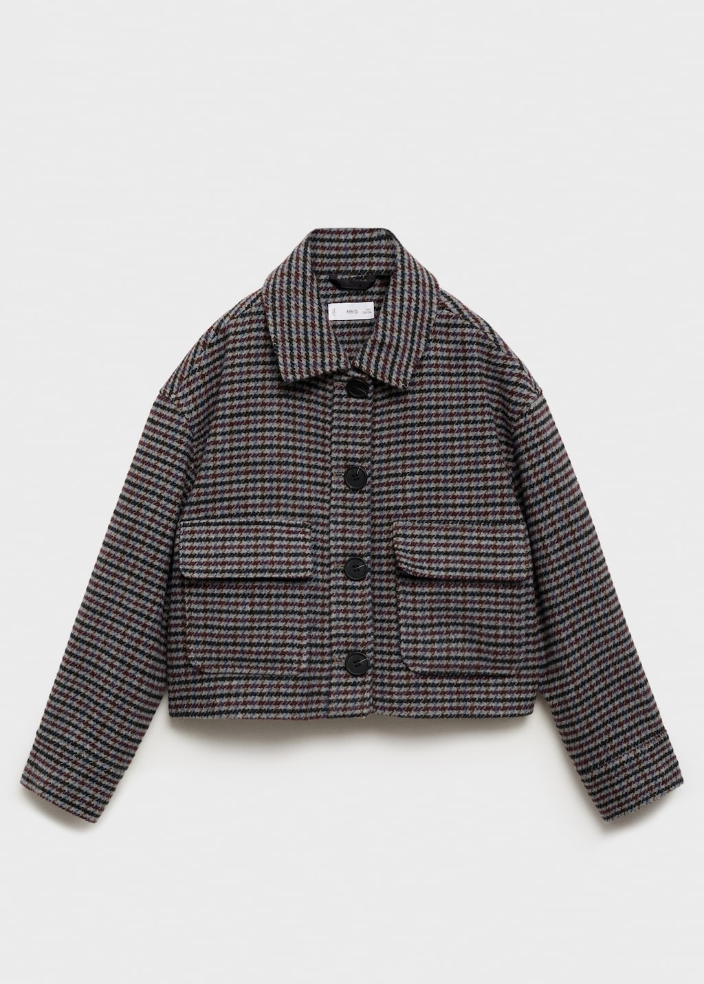 Tweed wool coat