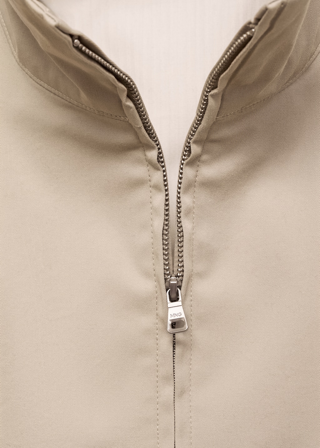 Zipper cotton jacket