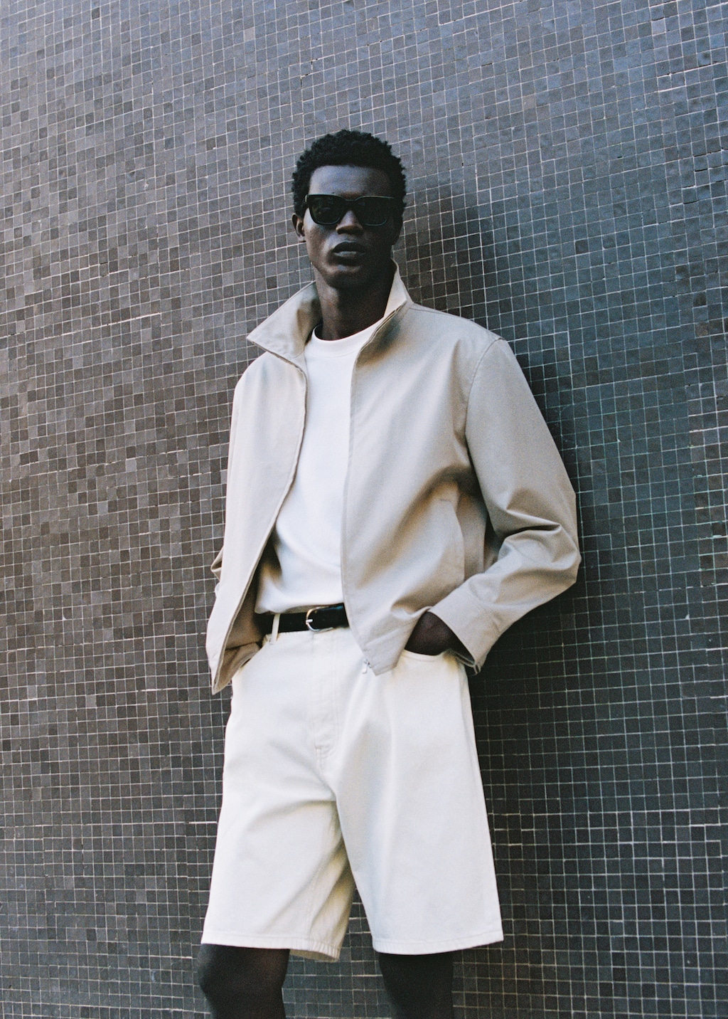 Zipper cotton jacket