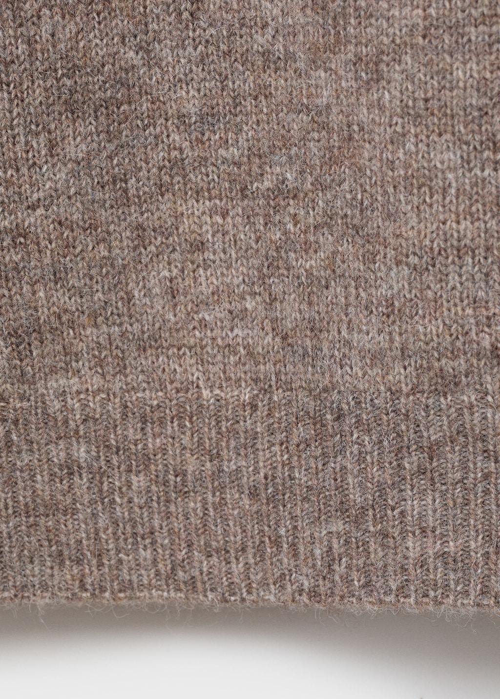 Marbled knitted sweater