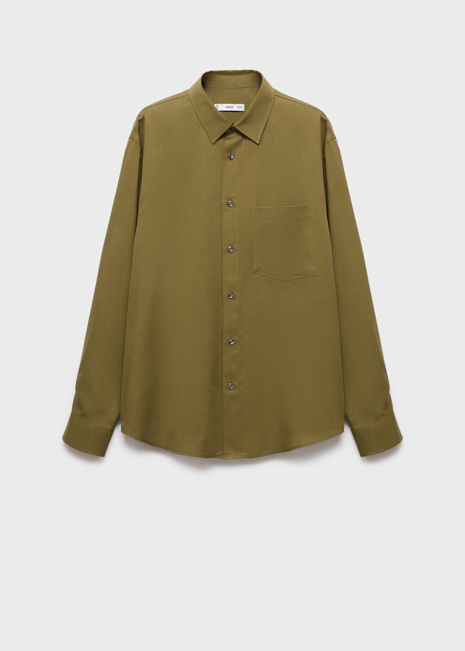 Camisa 100% lyocell bolsillo - Artículo sin modelo