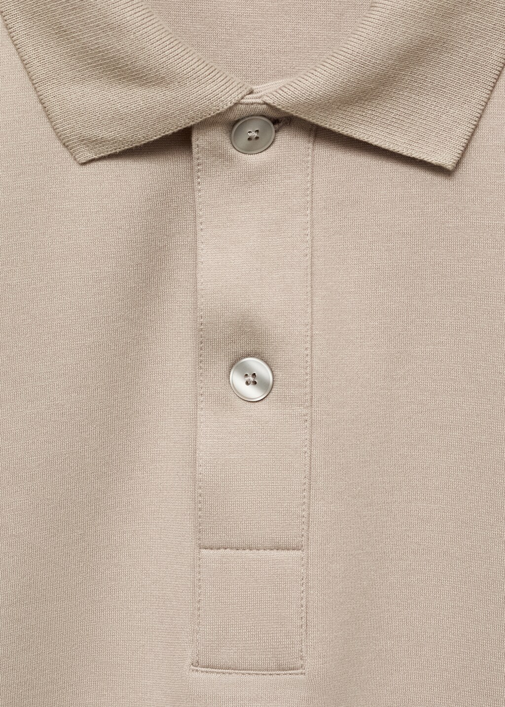 Relaxed-fit cotton polo