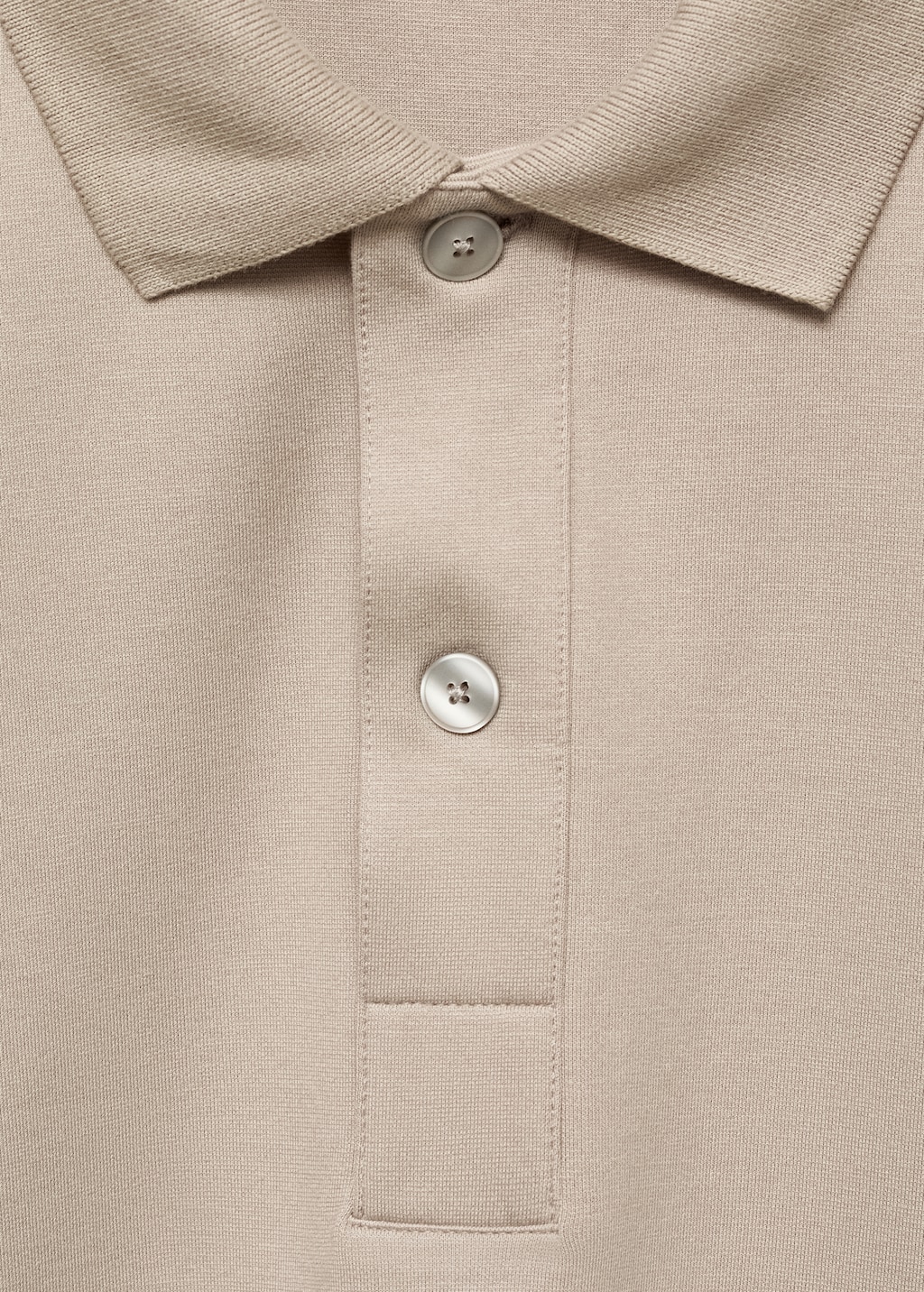 Relaxed-fit cotton polo