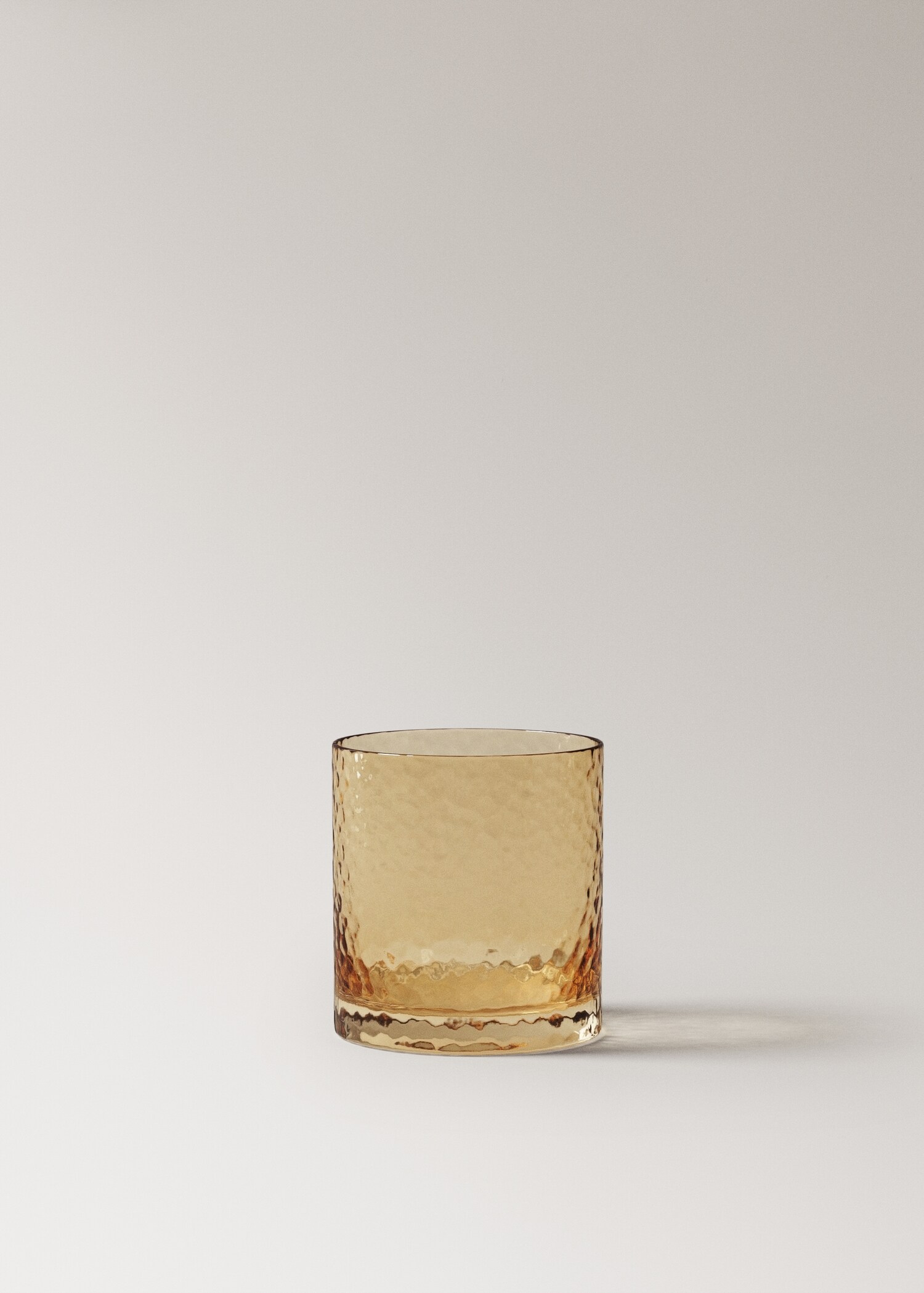 Hammered glass cup - Artikel zonder model