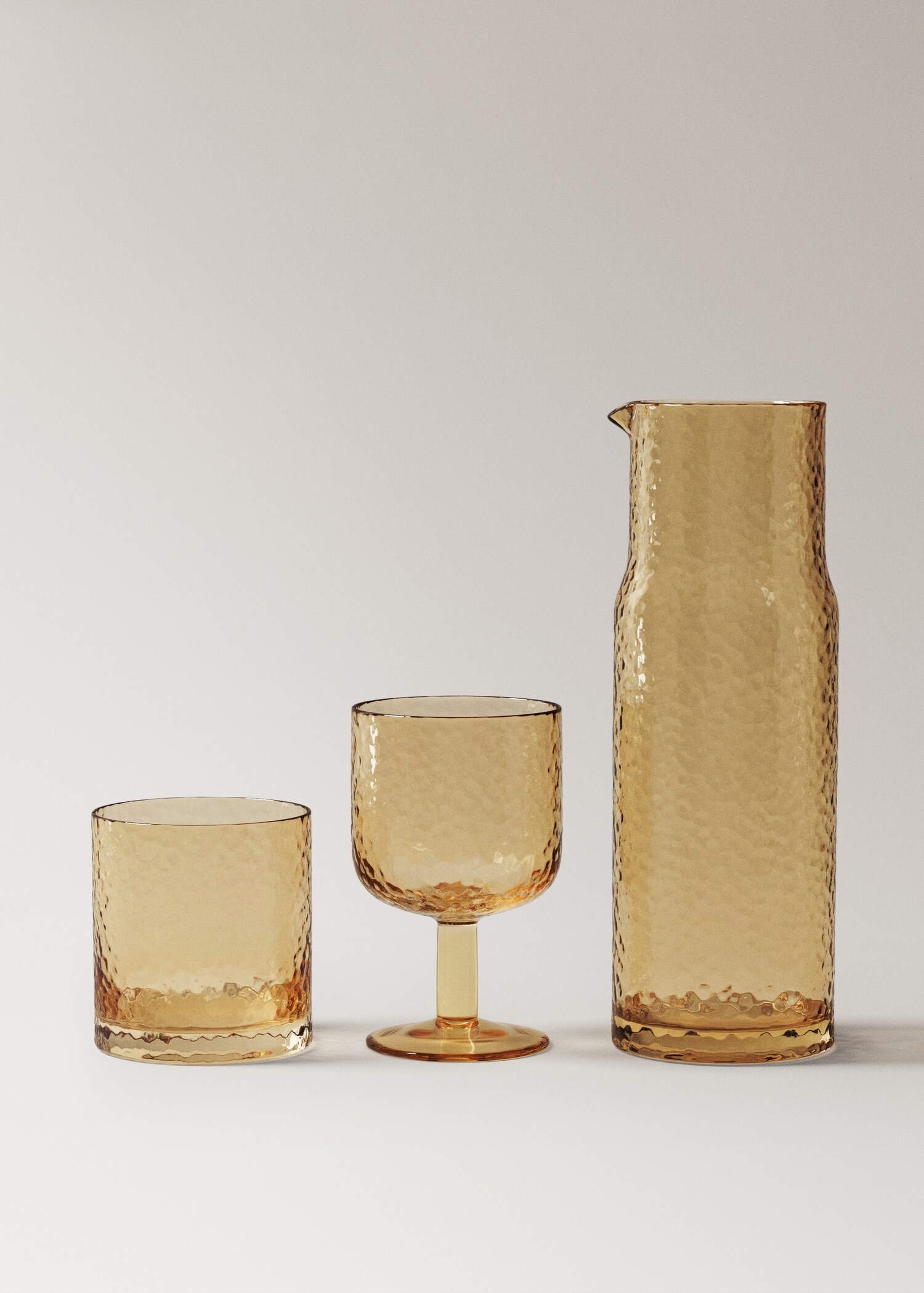 Hammered glass cup - Detail van het artikel 3