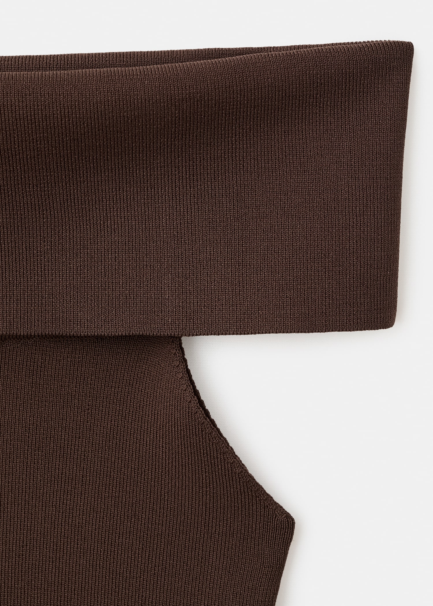 Strapless knitted top - Details of the article 8