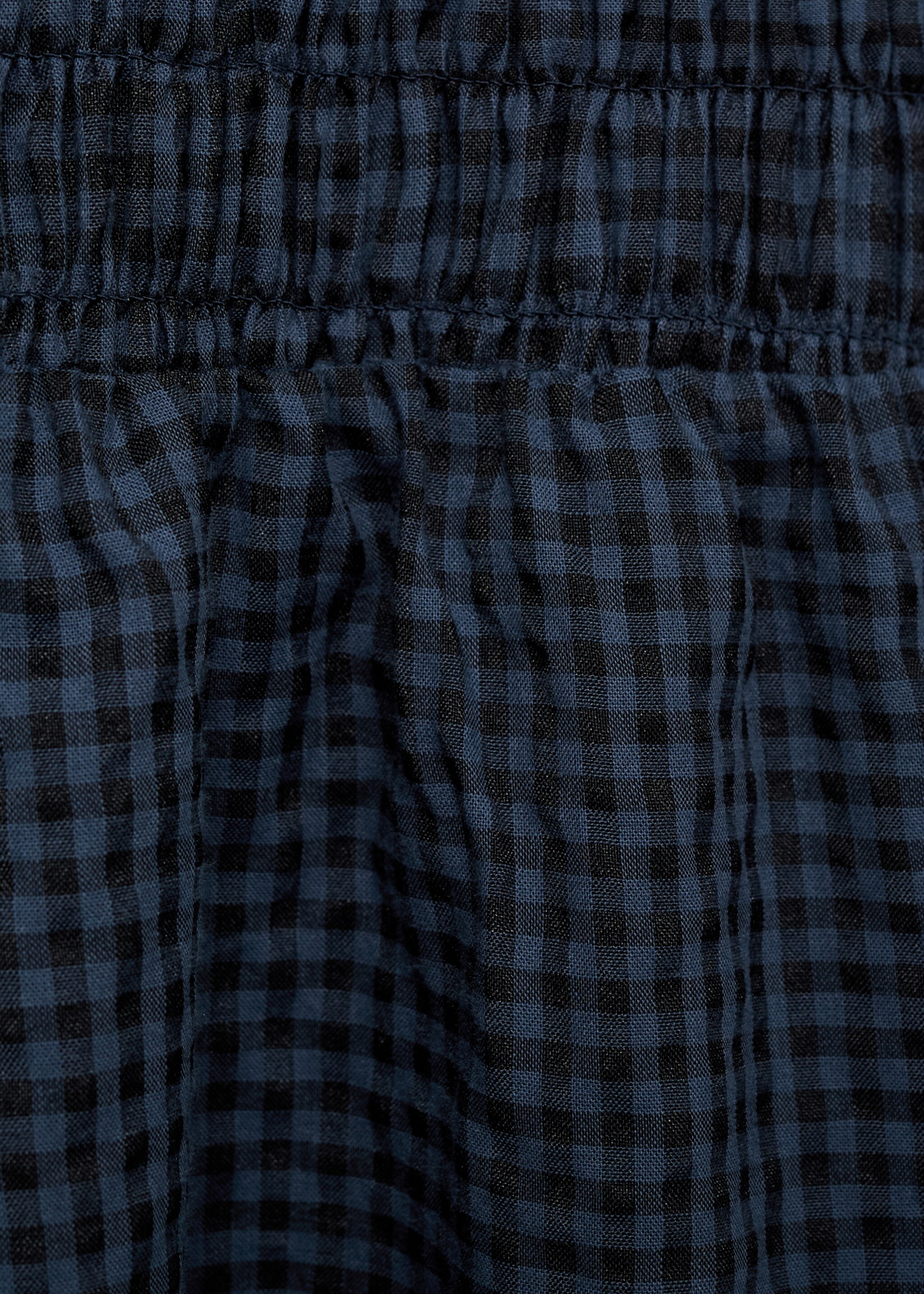 Robe à carreaux froncée - Détail de l'article 0