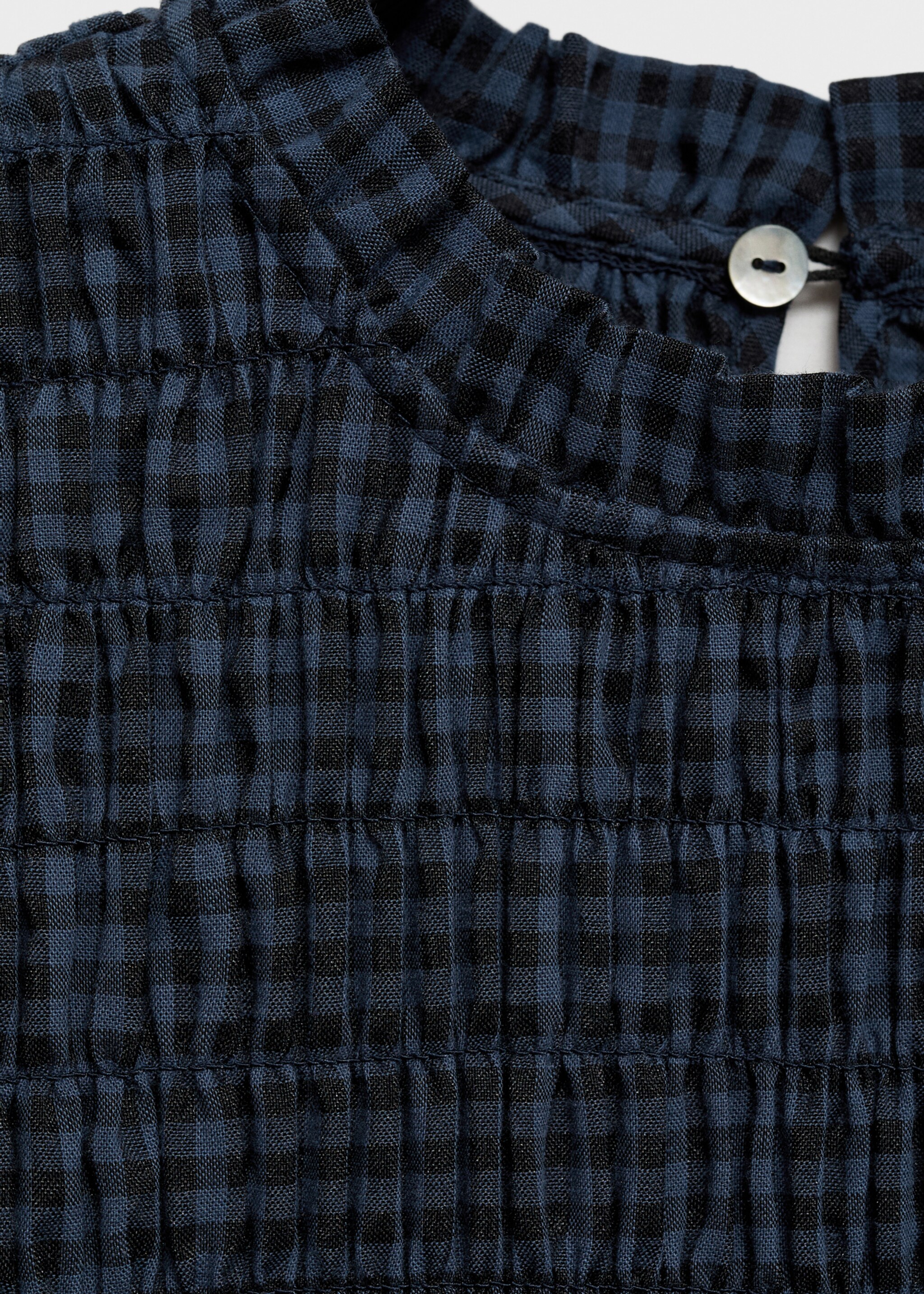Robe à carreaux froncée - Détail de l'article 8