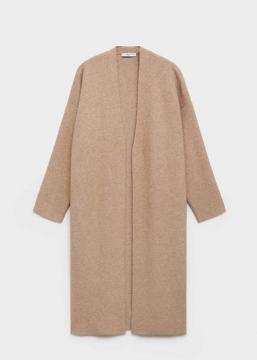 Mango Long knitted coat