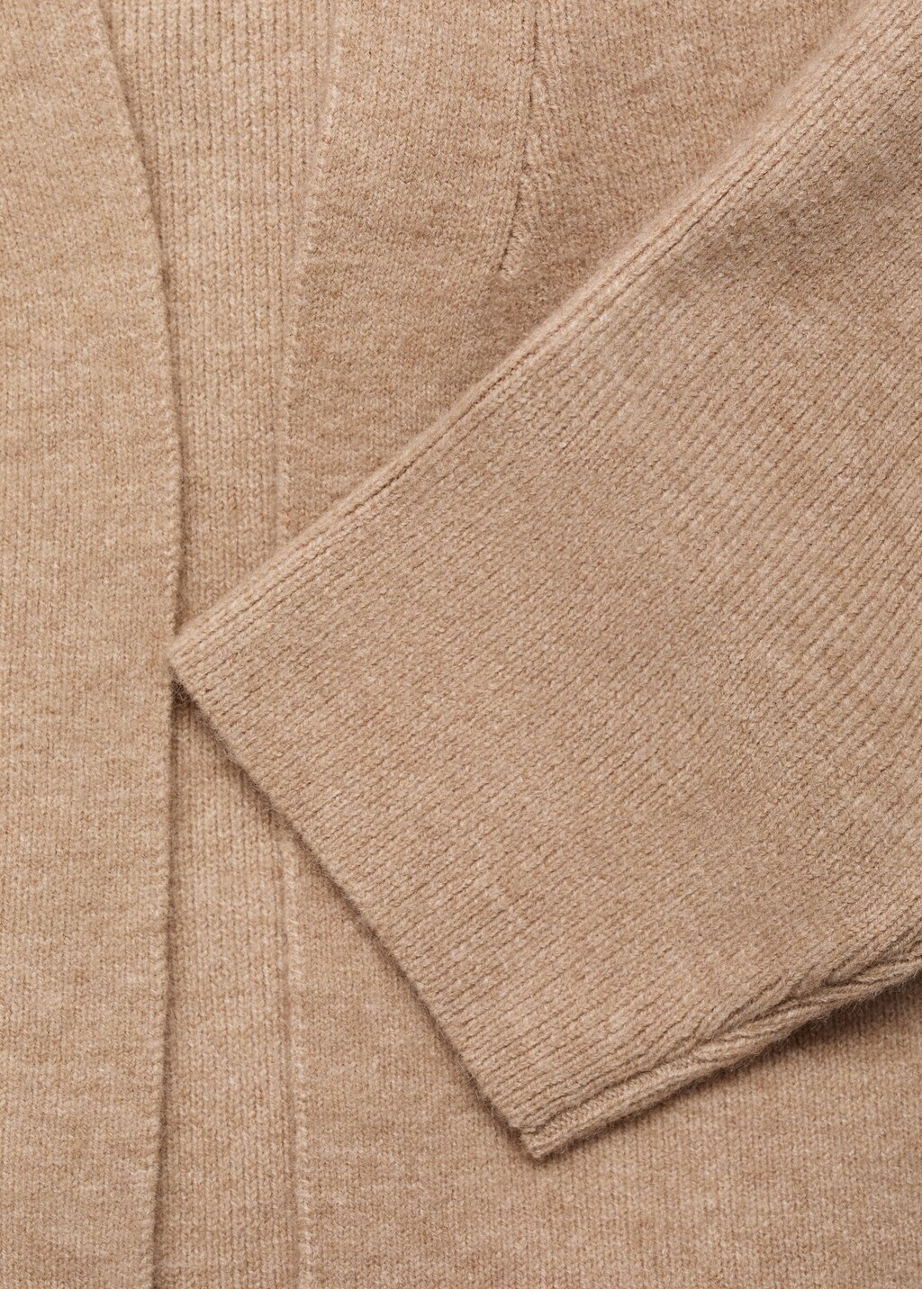 Mango Long knitted coat