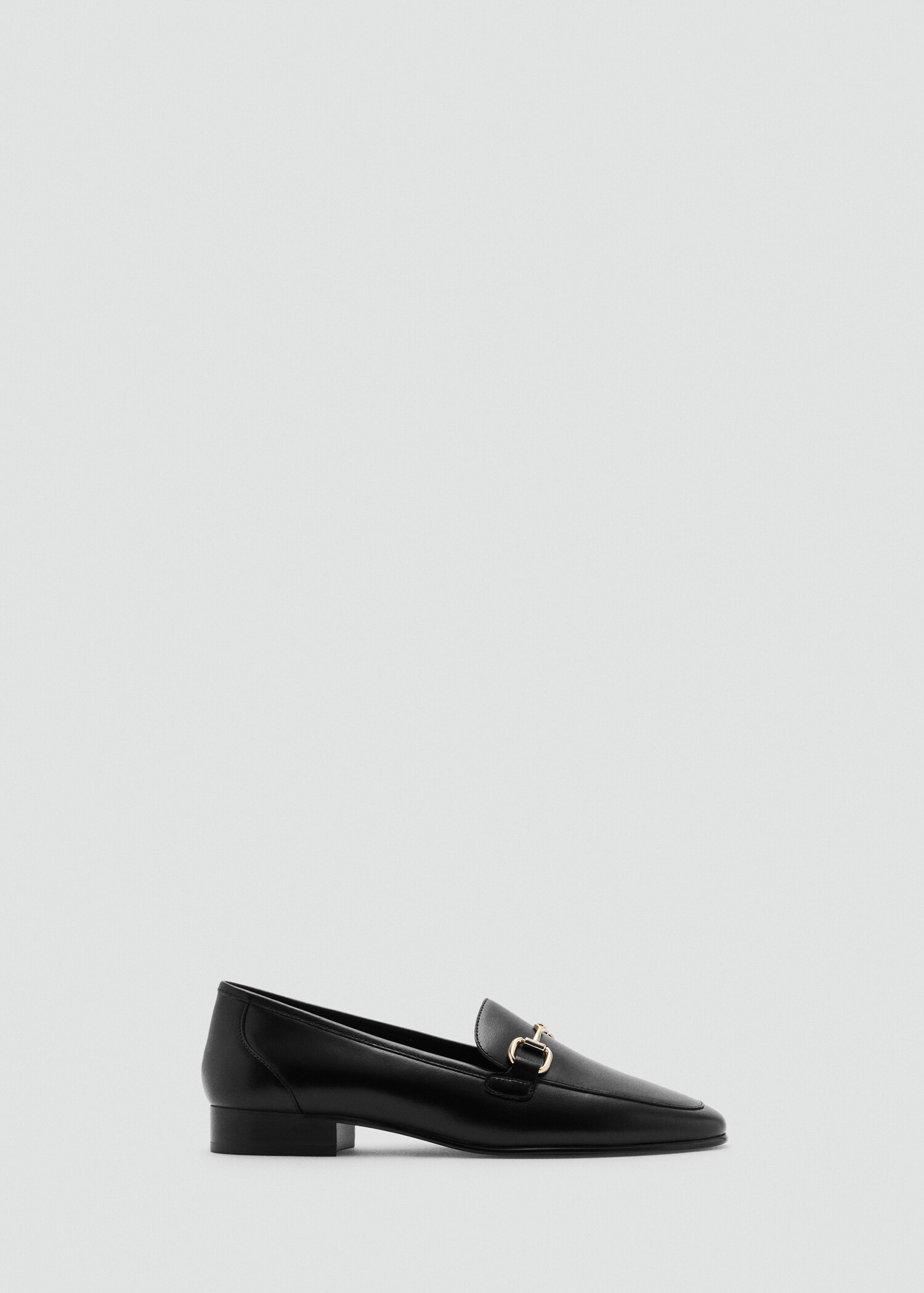 Buckle leather moccasins - Article without model