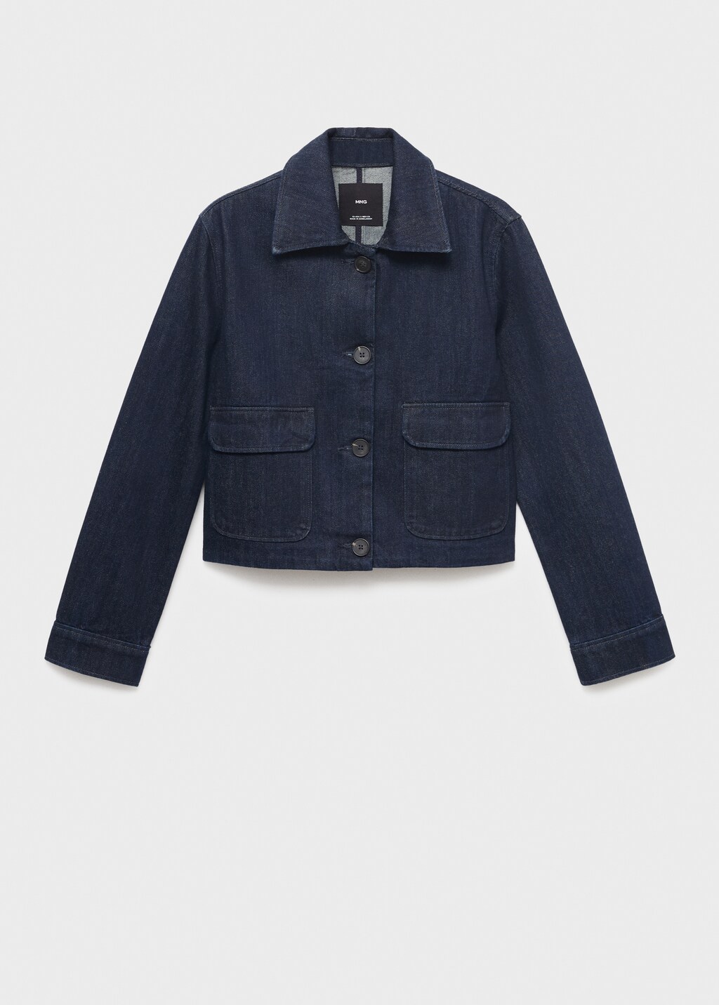 Mango Denim jacket with pockets