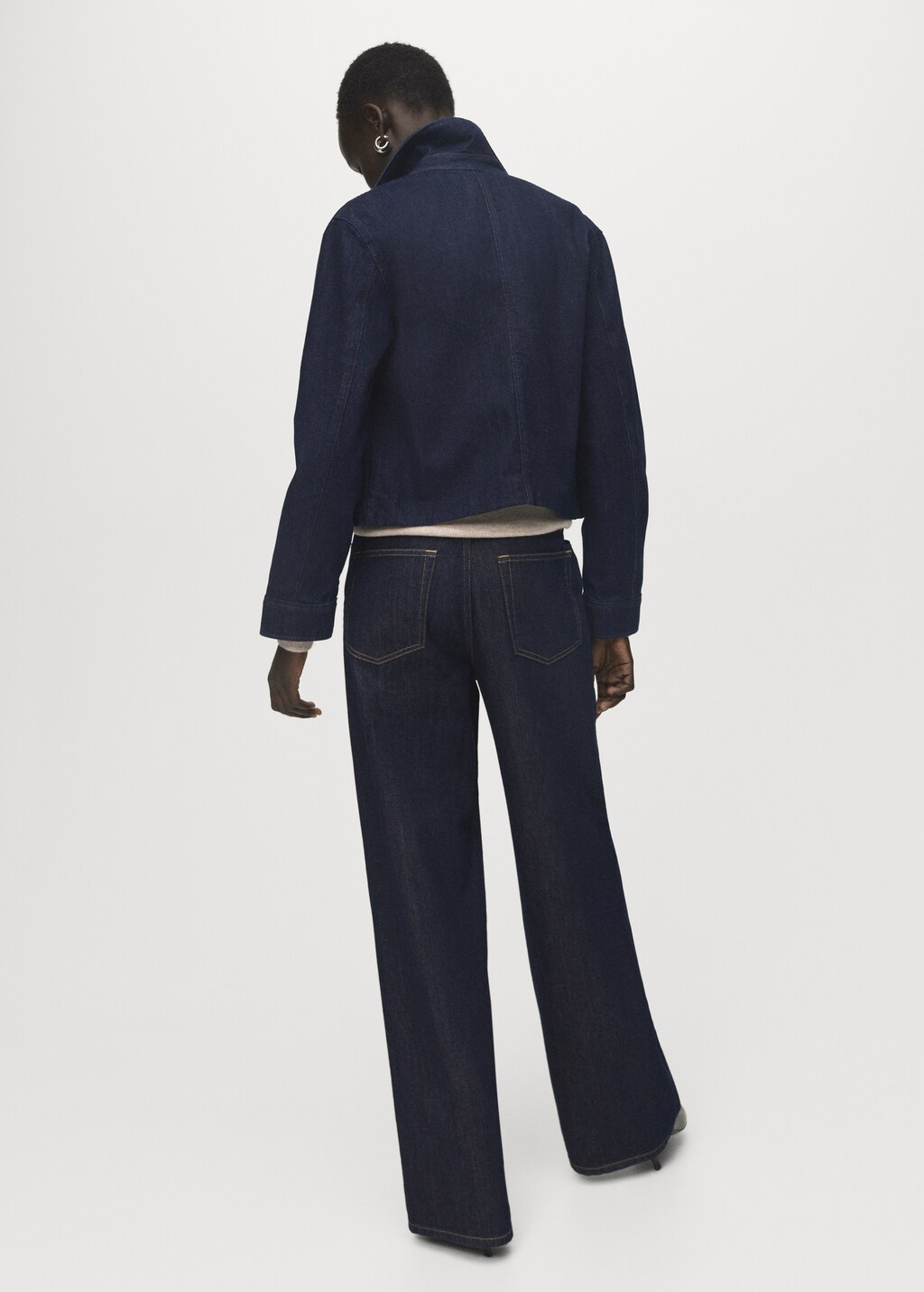 Mango Denim jacket with pockets