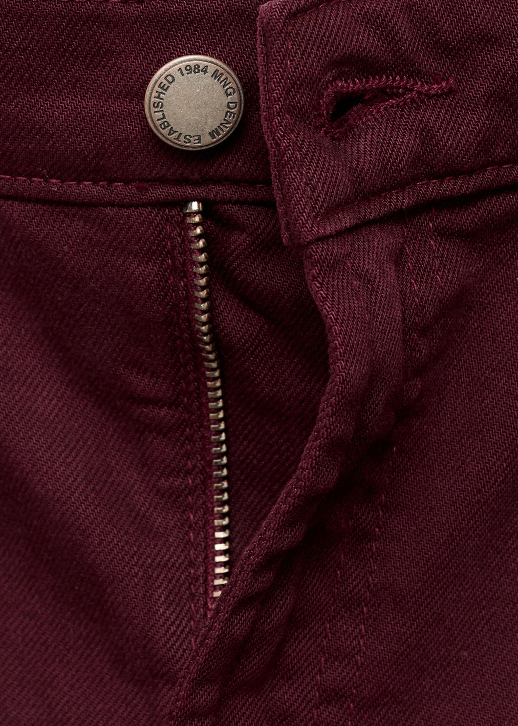 Jean large taille haute - Détail de l'article 0, Lie de vin. Ref: 17054786-00.