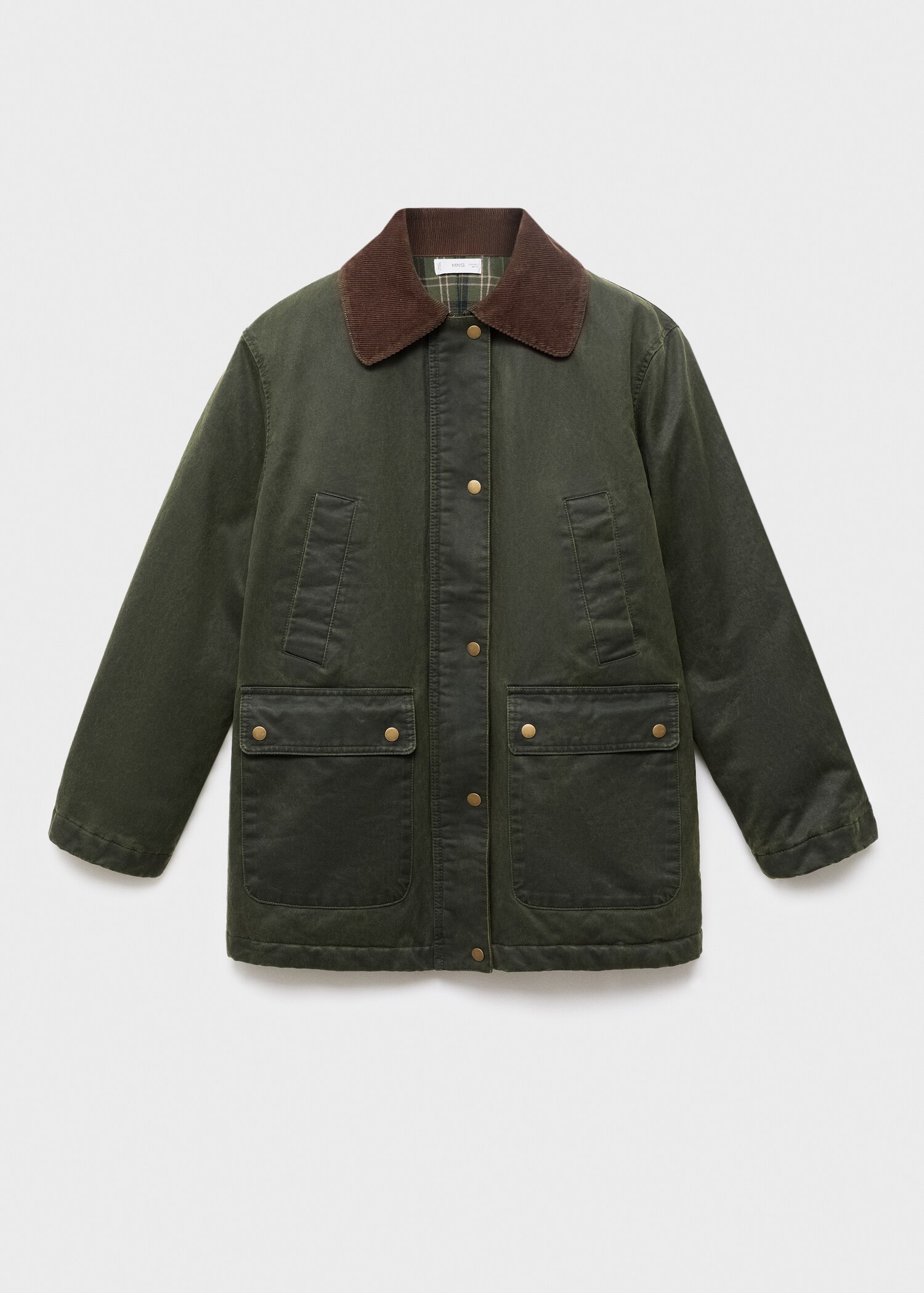 Parka efecto encerado - Artículo sin modelo