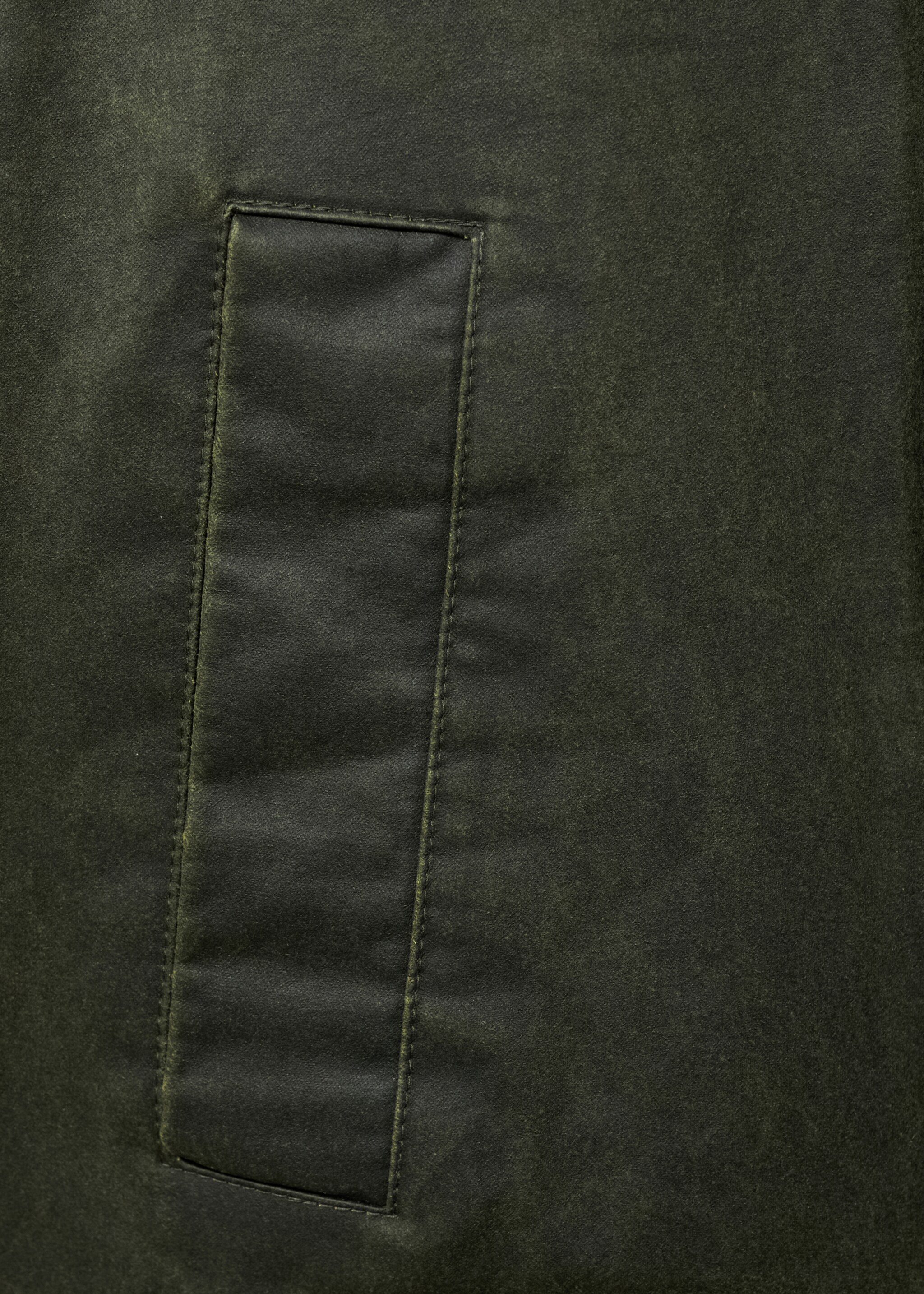 Parka efecto encerado - Detalle del artículo 0, Verde. Ref: 17055140-00.