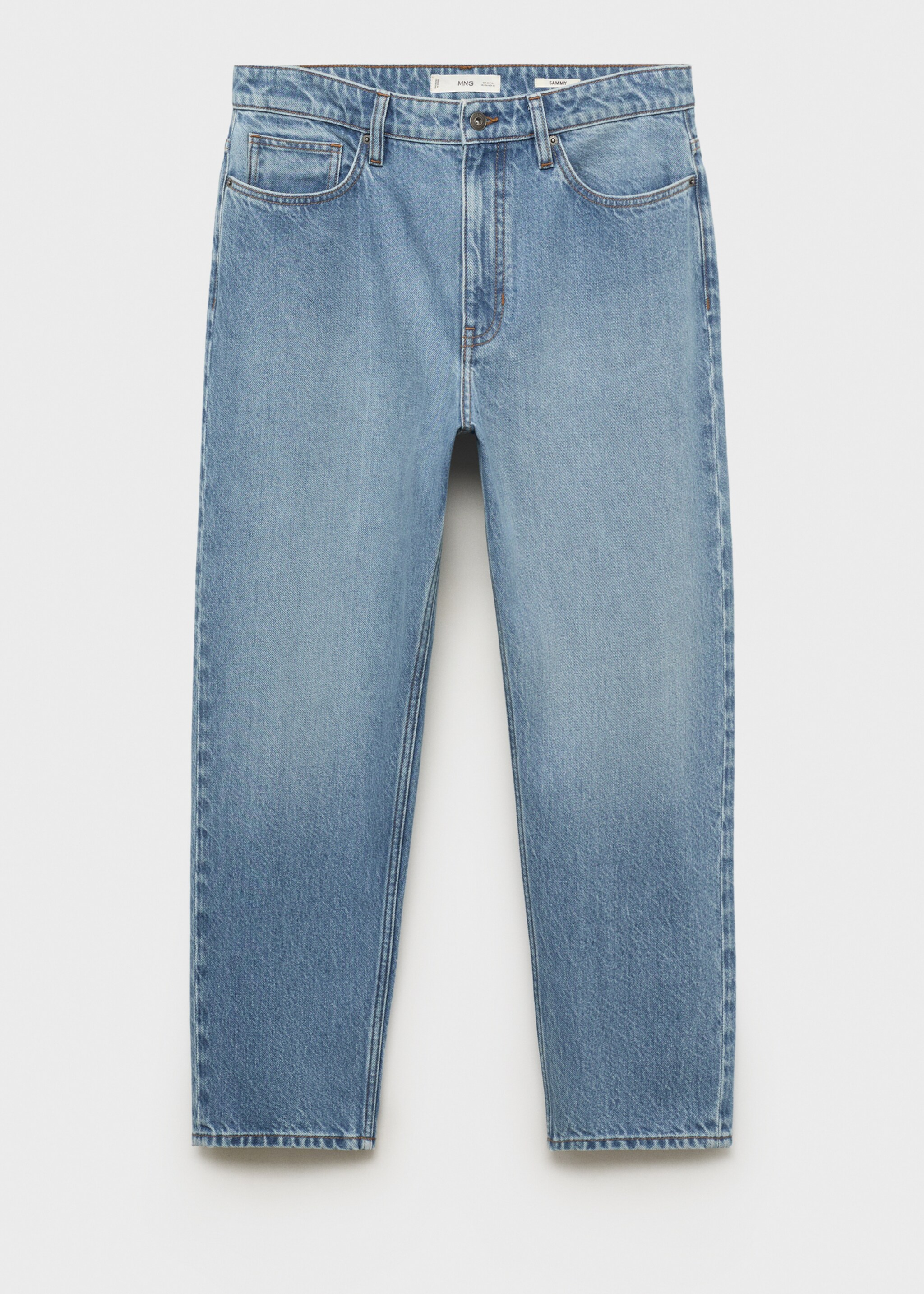 Cropped carrot-fit jeans - Article without model