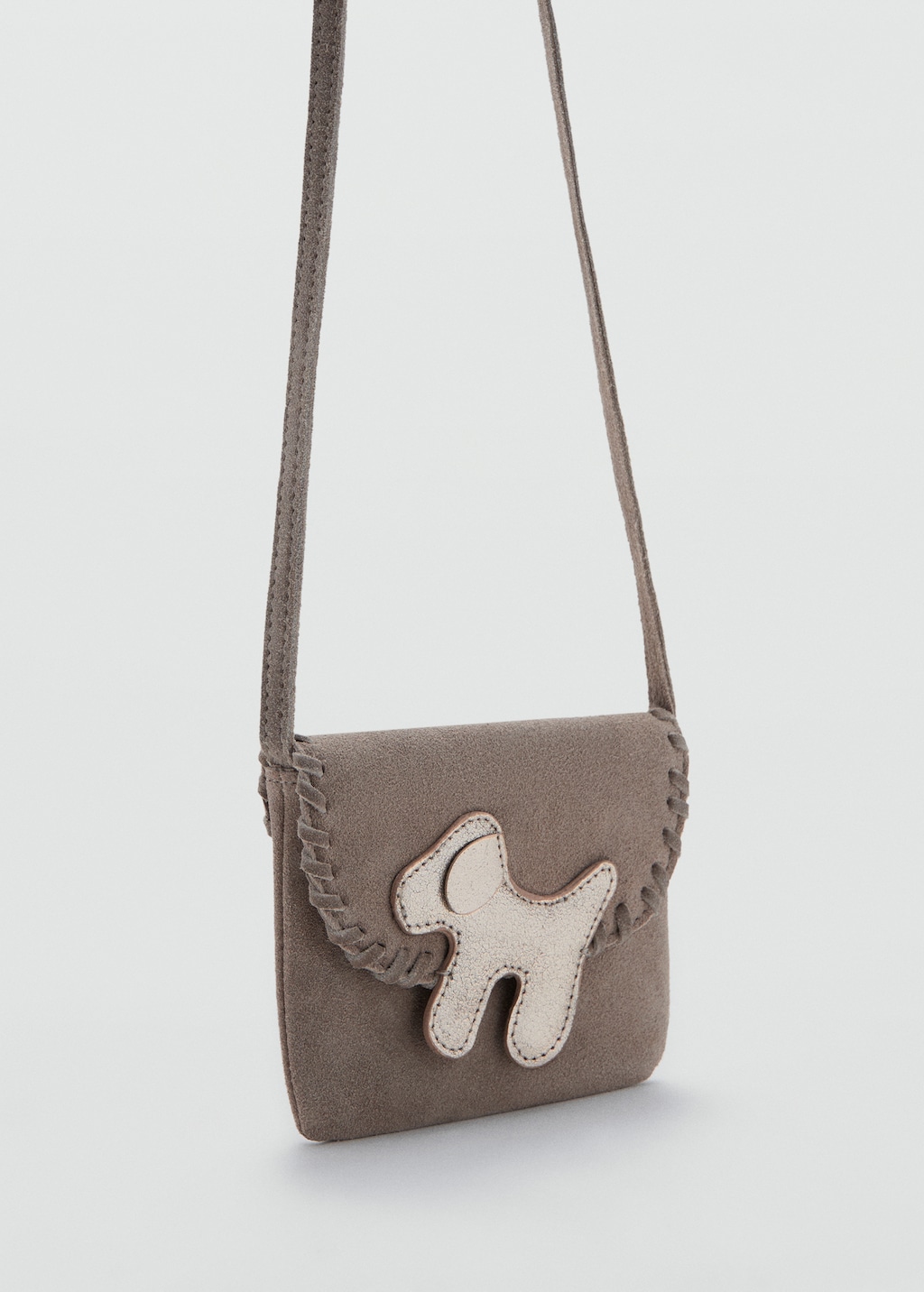 Leather dog bag