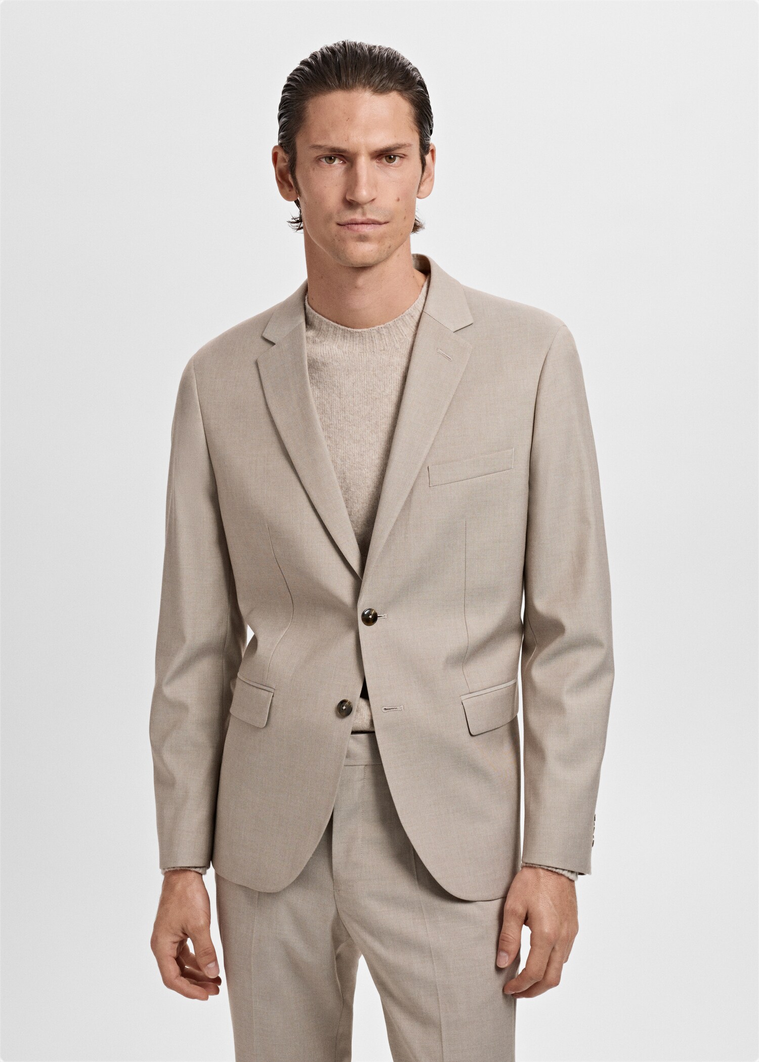 Veste costume París super slim-fit - Plan moyen