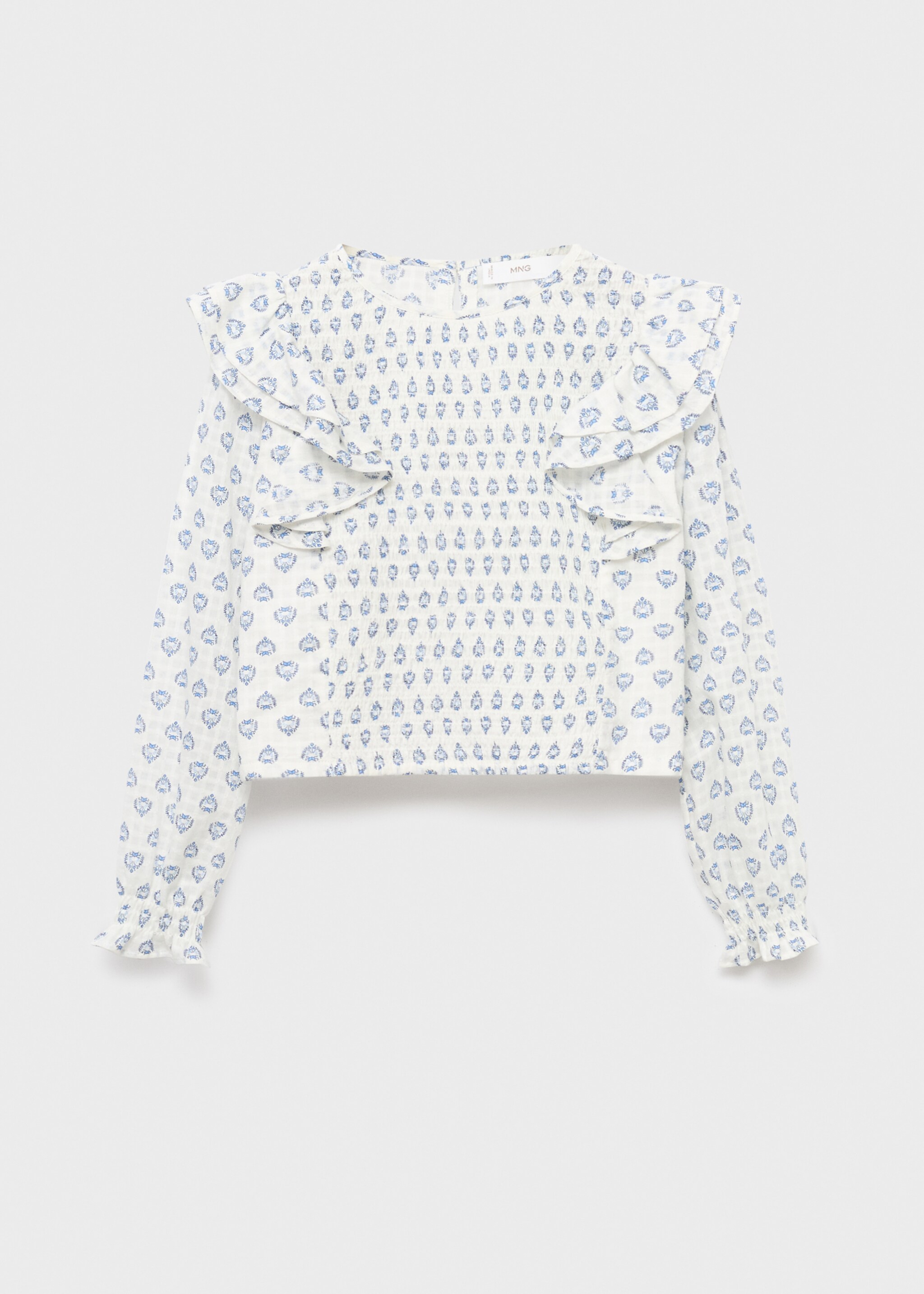Blouse maca - Article without model, Ecru. Ref: 17055152-00.