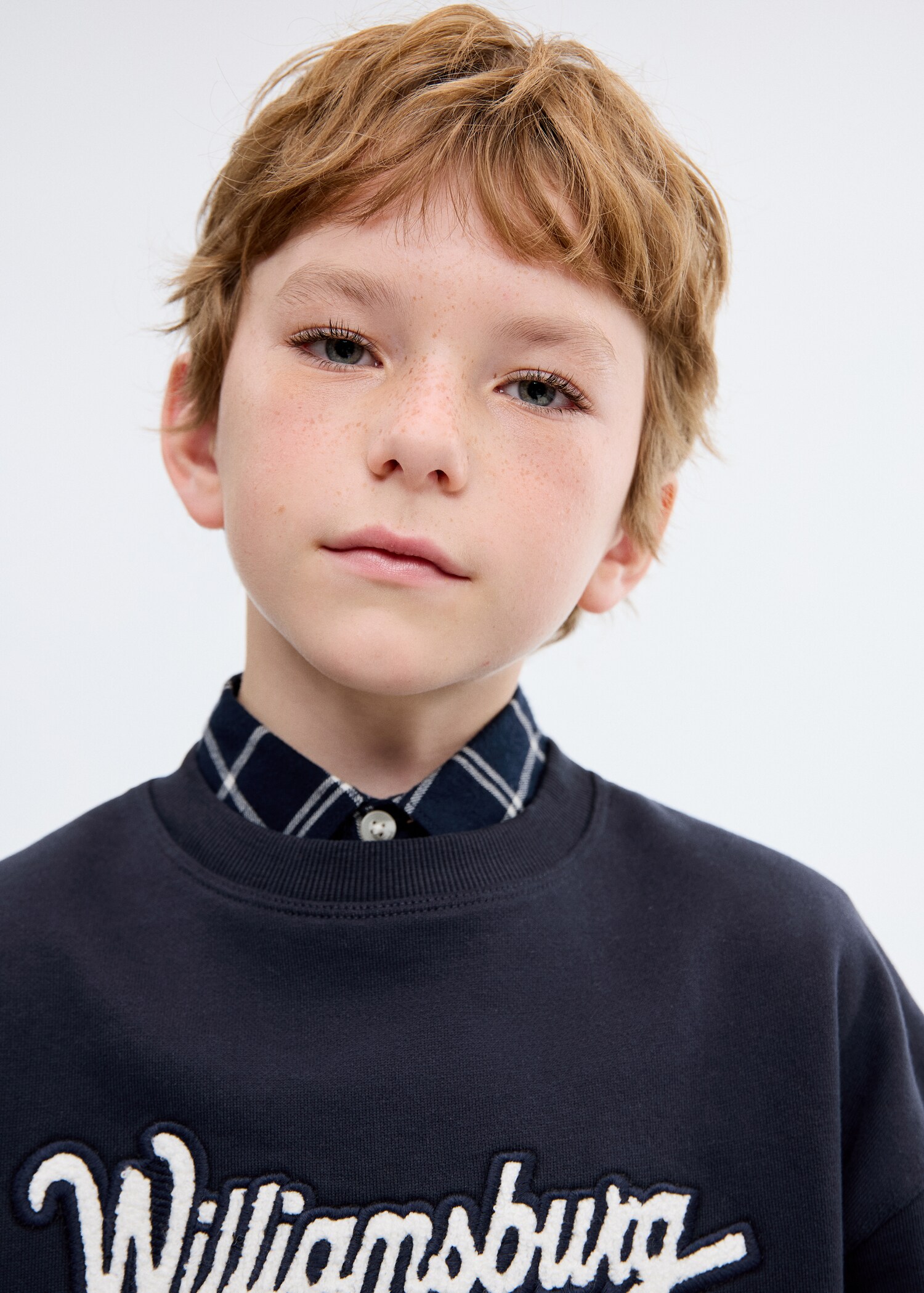 Printed embroidered sweatshirt - Details of the article 1