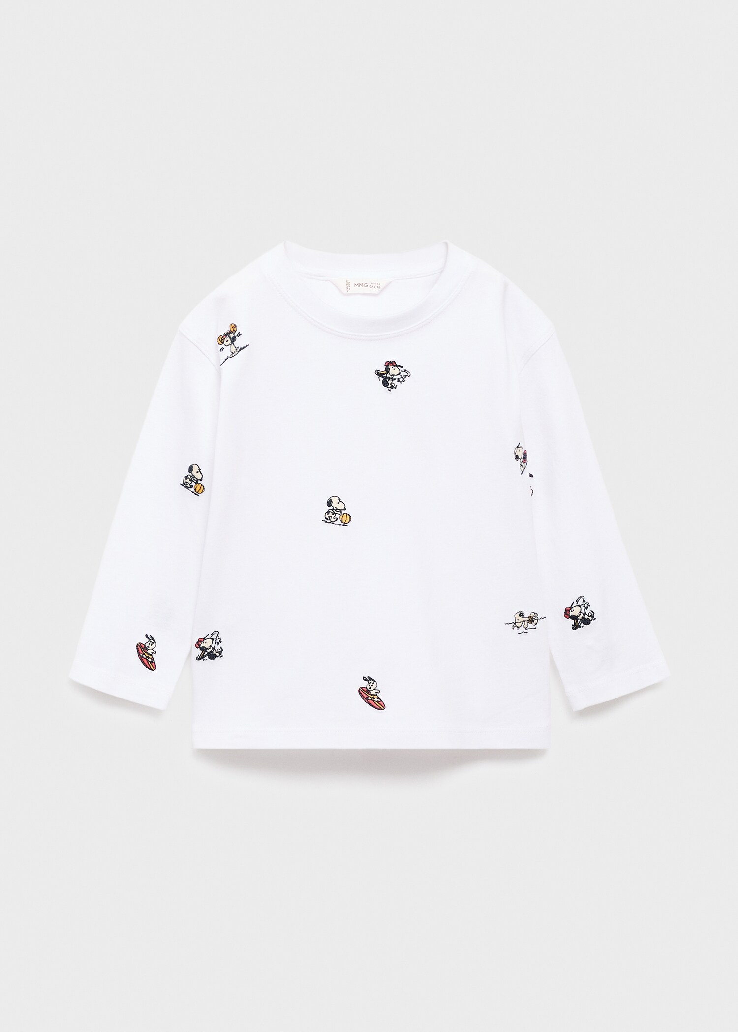 Snoopy embroidered T-shirt - Artigo sem modelo