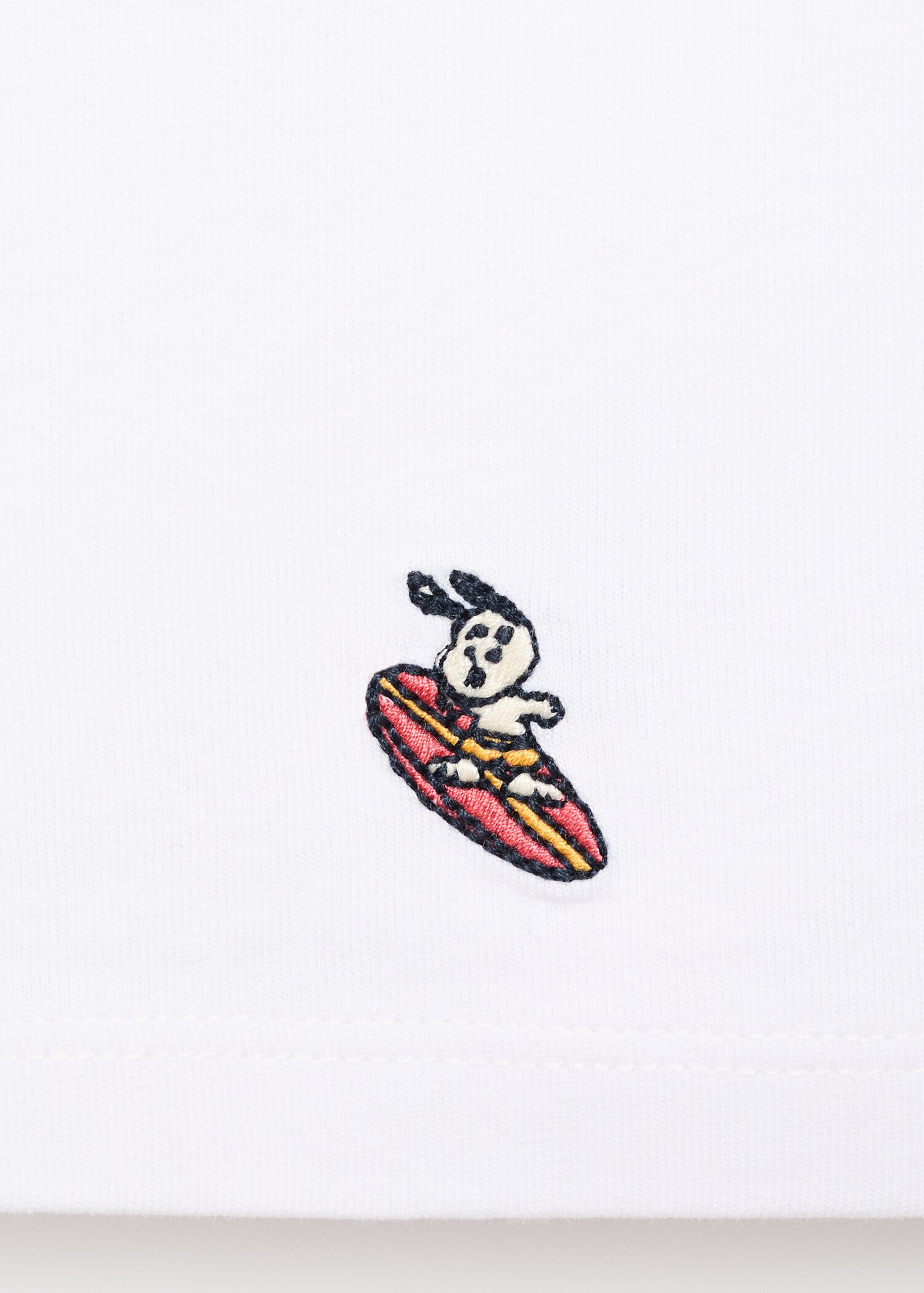 Snoopy embroidered T-shirt - Pormenor do artigo 0