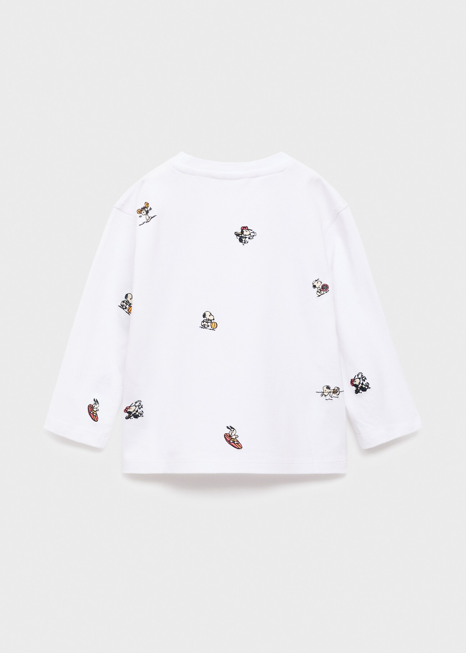 Snoopy embroidered T-shirt - Verso do artigo