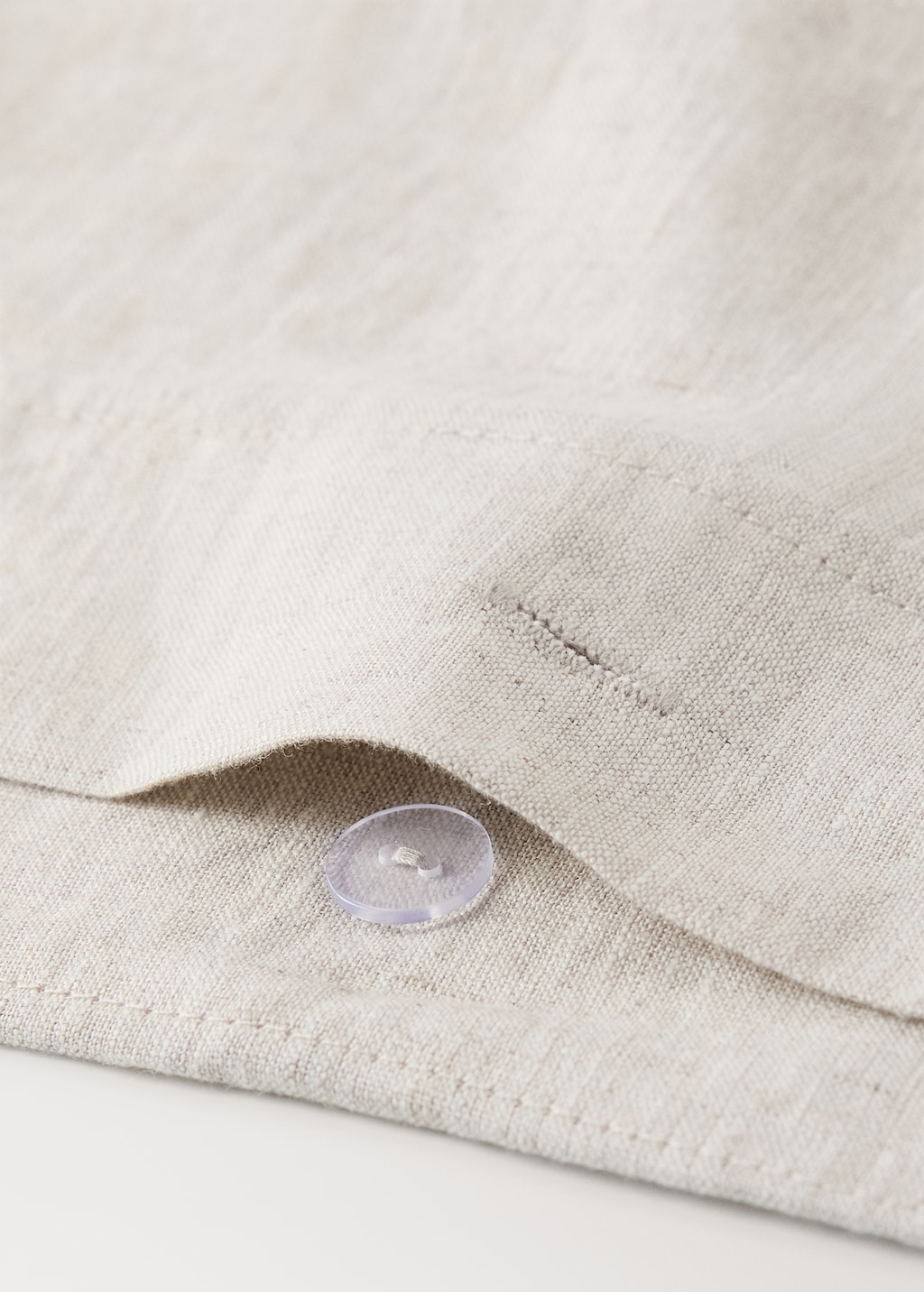 Washed linen children's duvet cover for 90 cm bed