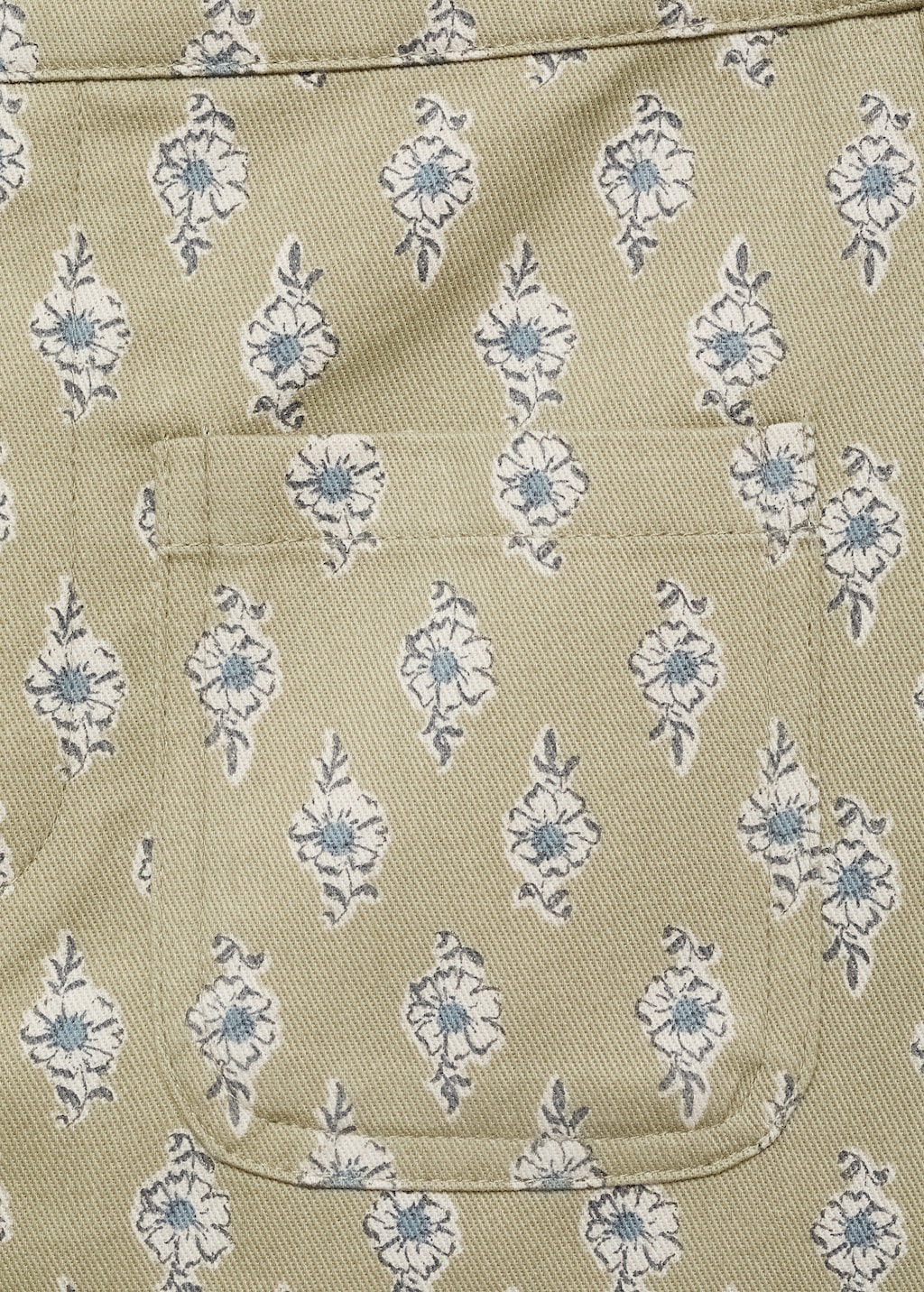 Flower culottes pants