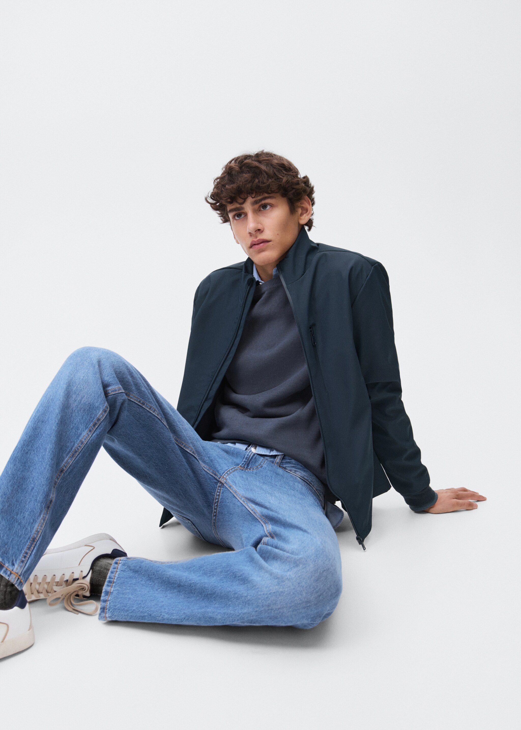 Pocket parka - Details of the article 2, Navy. Ref: 17055787-00.