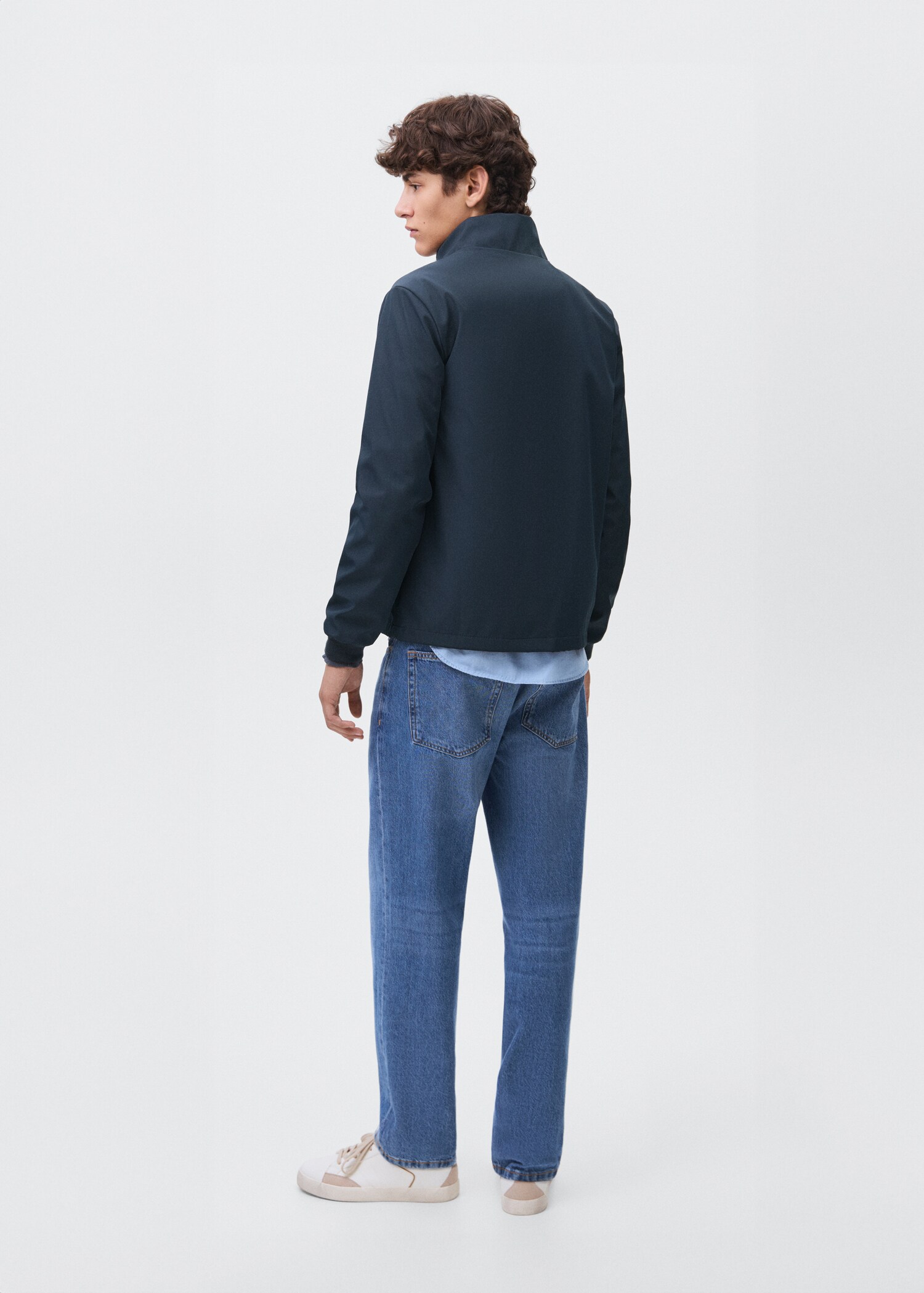 Pocket parka - Reverse of the article