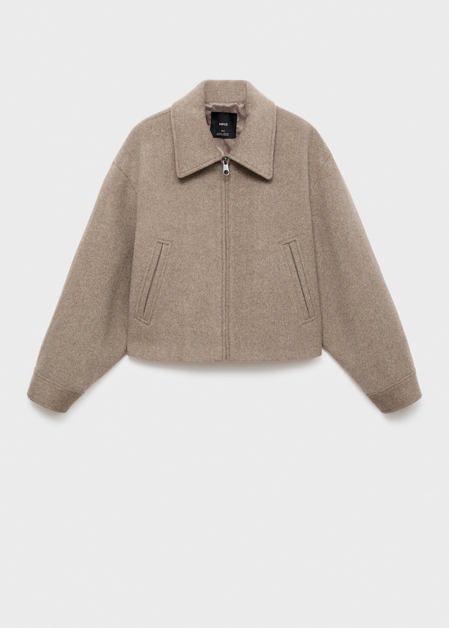 Veste courte laine - Article sans modèle