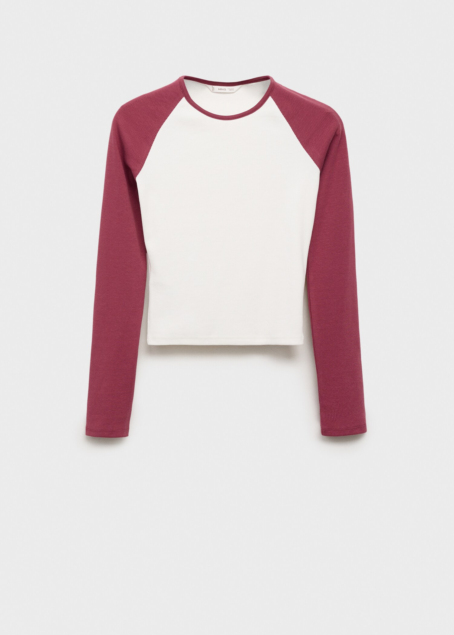 T-shirt bicolore - Article sans modèle