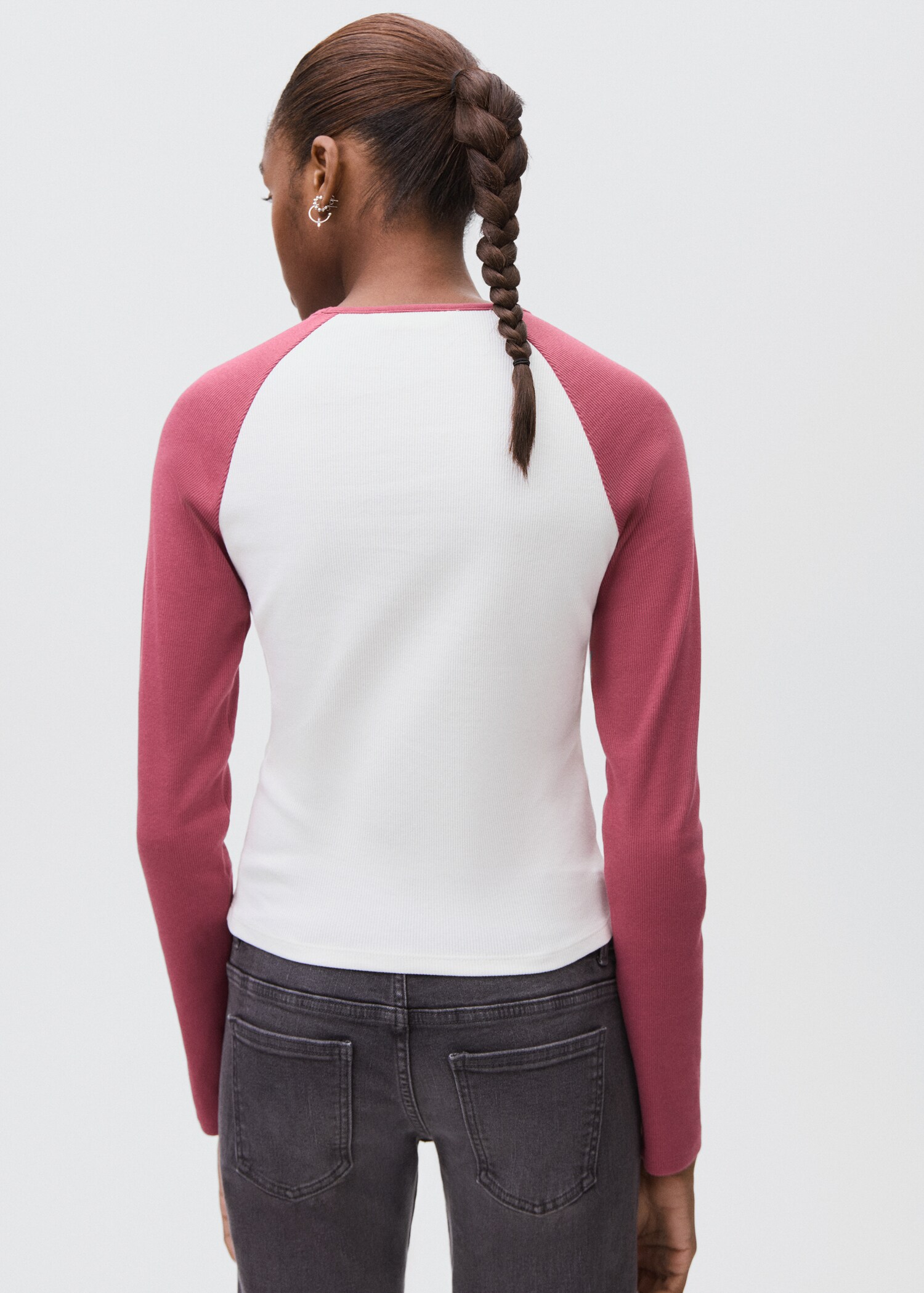T-shirt bicolore - Verso de l’article