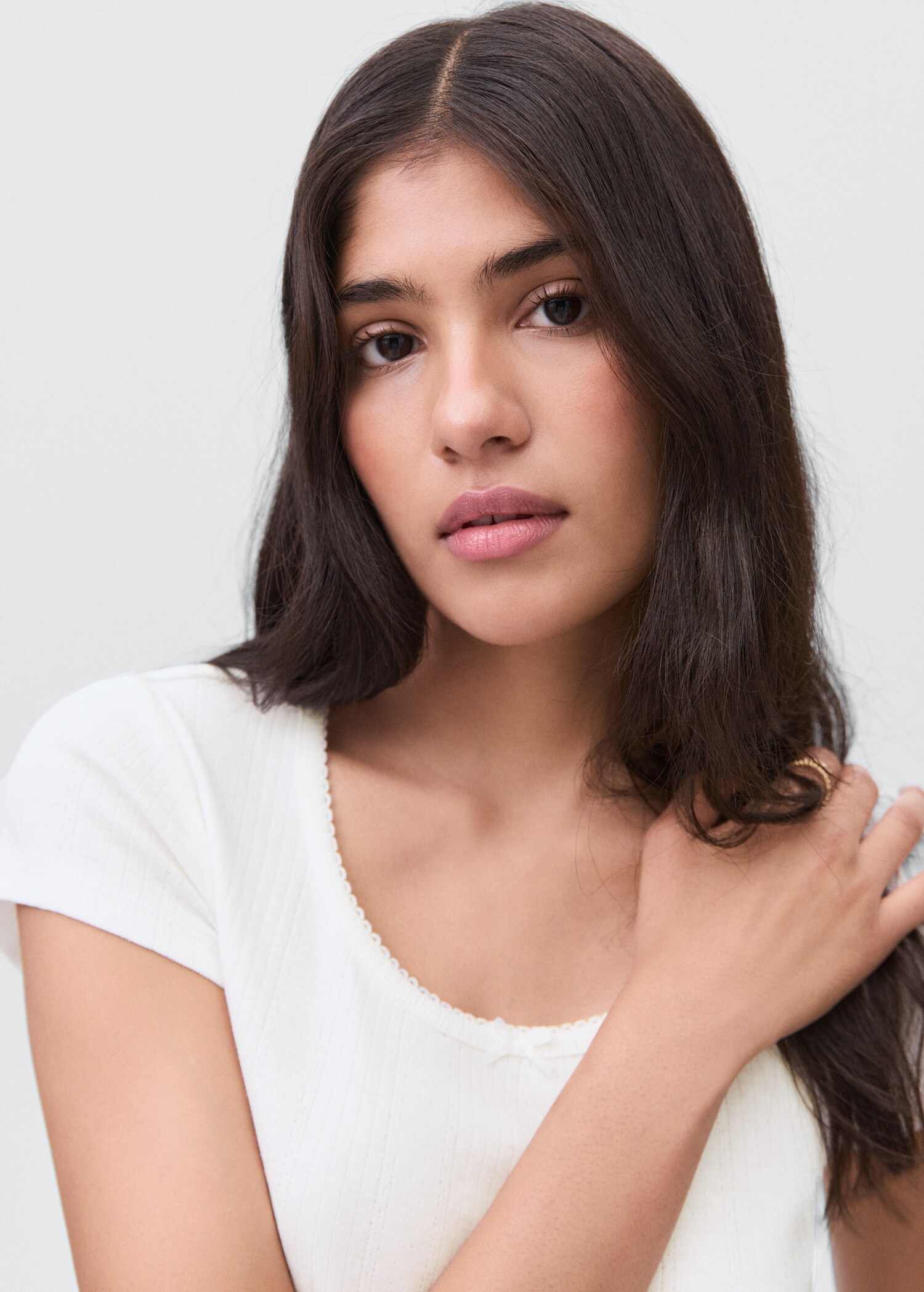T-shirt with bow - Details of the article 1