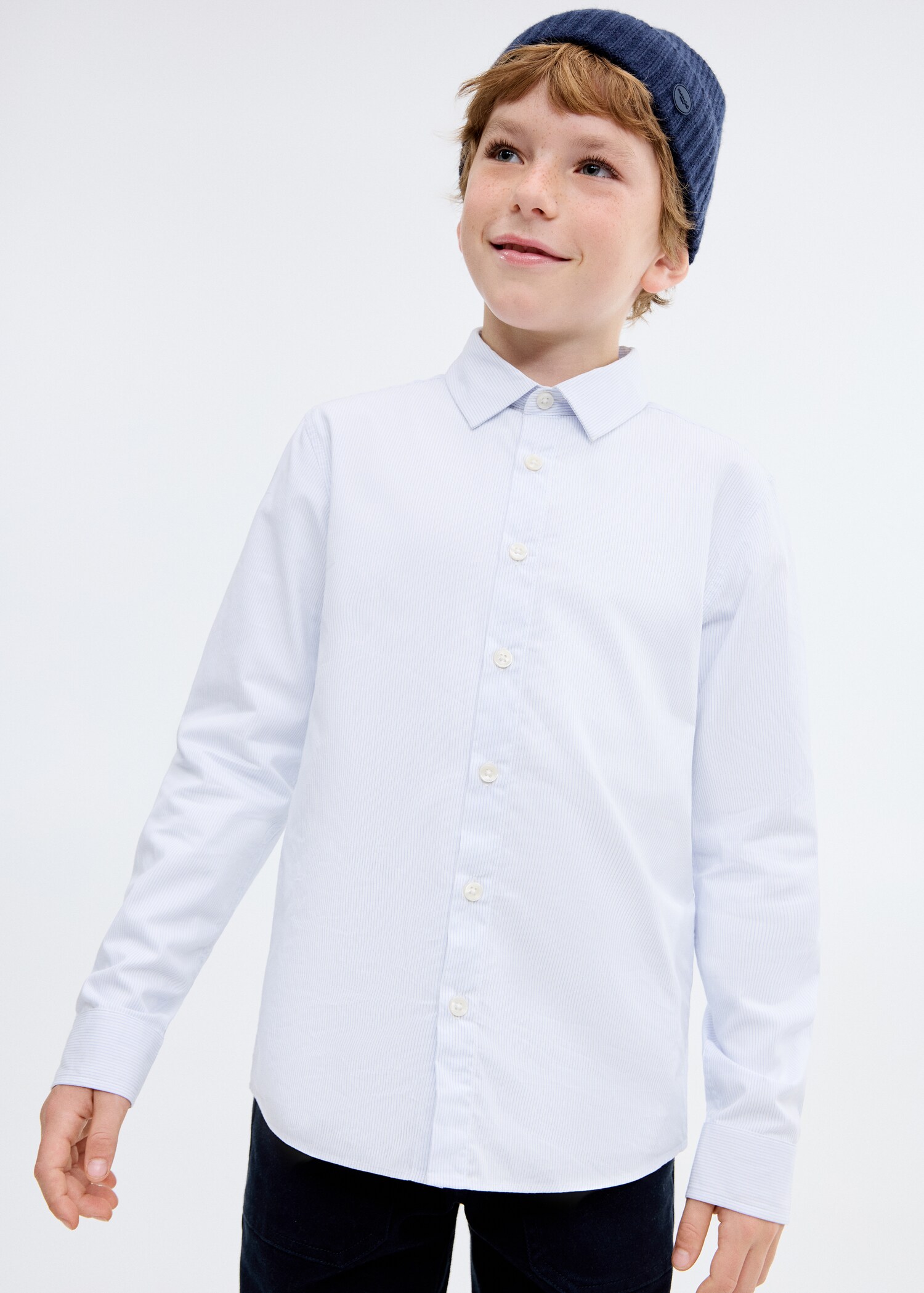 Striped Oxford shirt - Medium plane