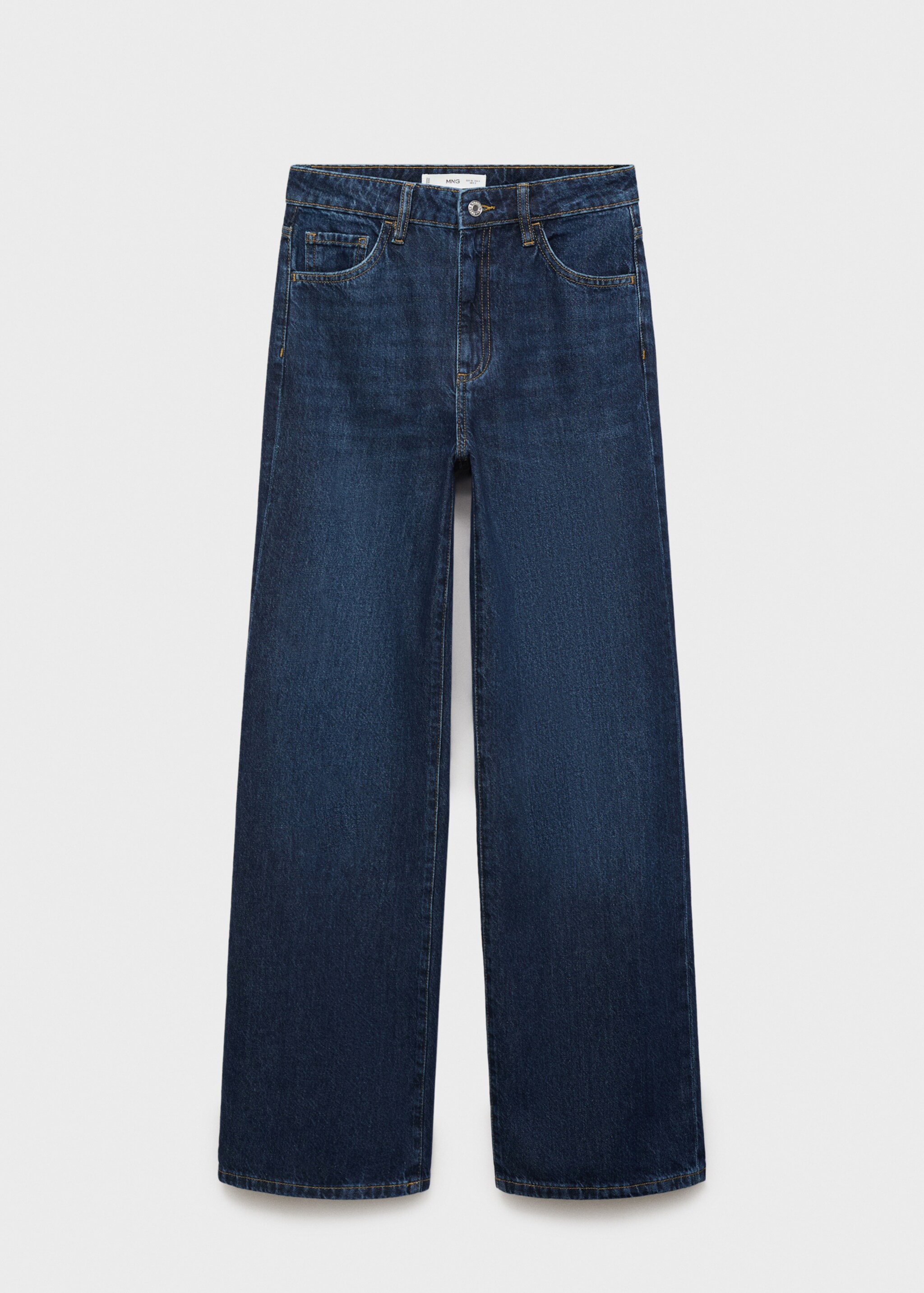 Jean Danila wideleg taille haute - Article sans modèle, Bleu foncé. Ref: 17055797-00.